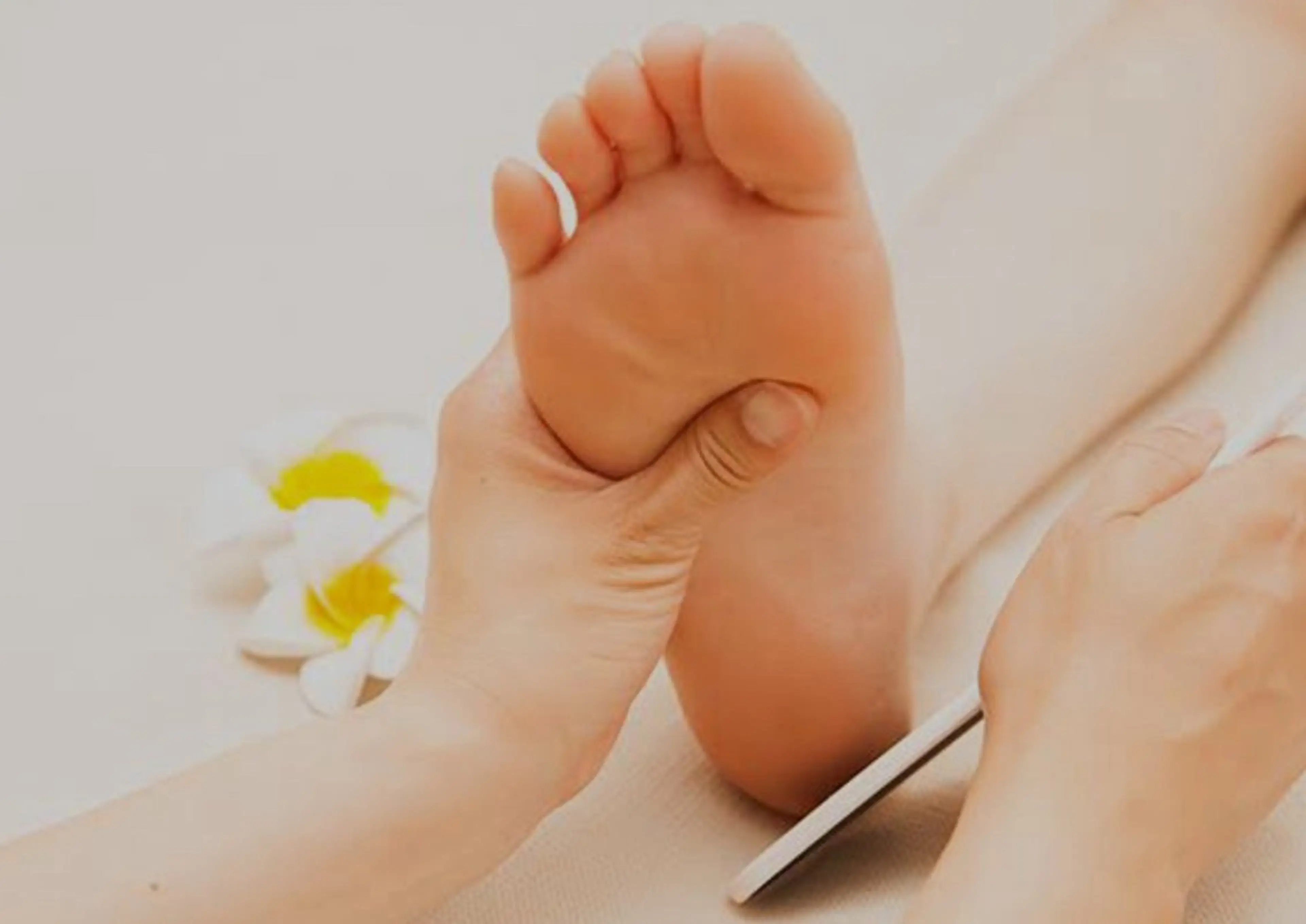 【角質撃退❣️】オフなし🦶ジェルワンカラー➕フットスパケア🦶✨の写真