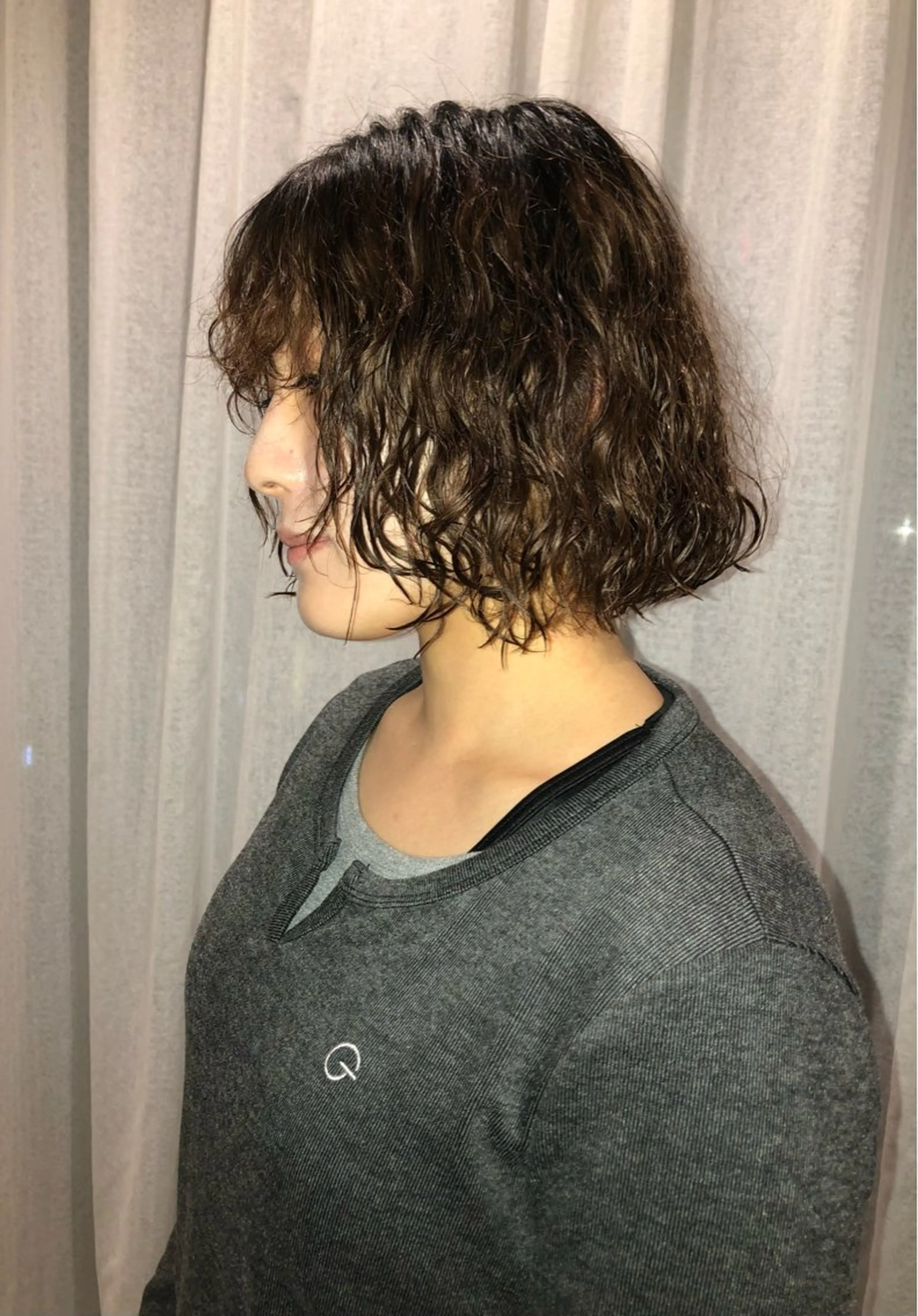 パーマ ヘアカラー パーマ 栗山 瑠花のヘアスタイル