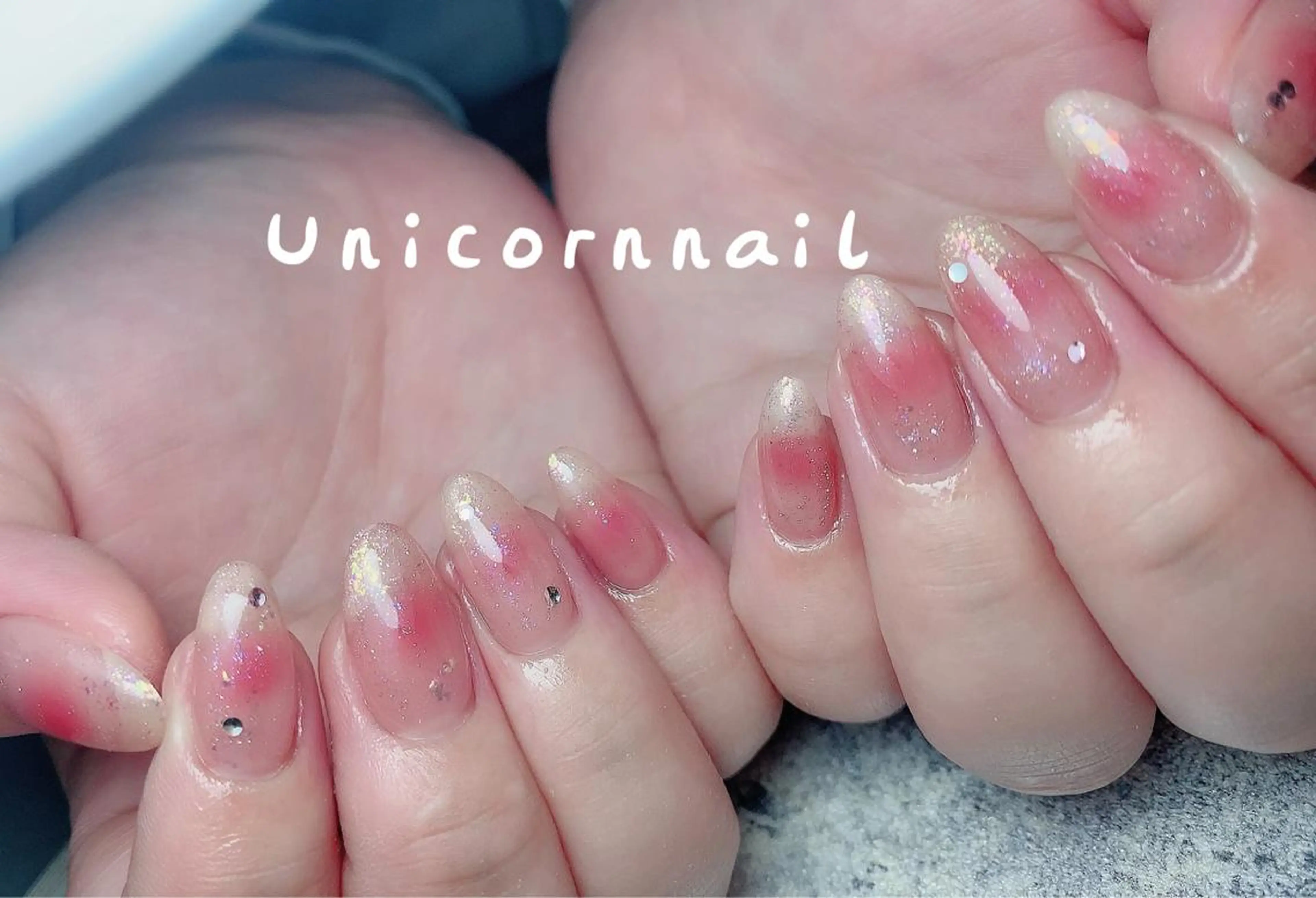 ネイル チークネイル UnicornNail所属・Unicorn Nail 矢場町店のネイルデザイン