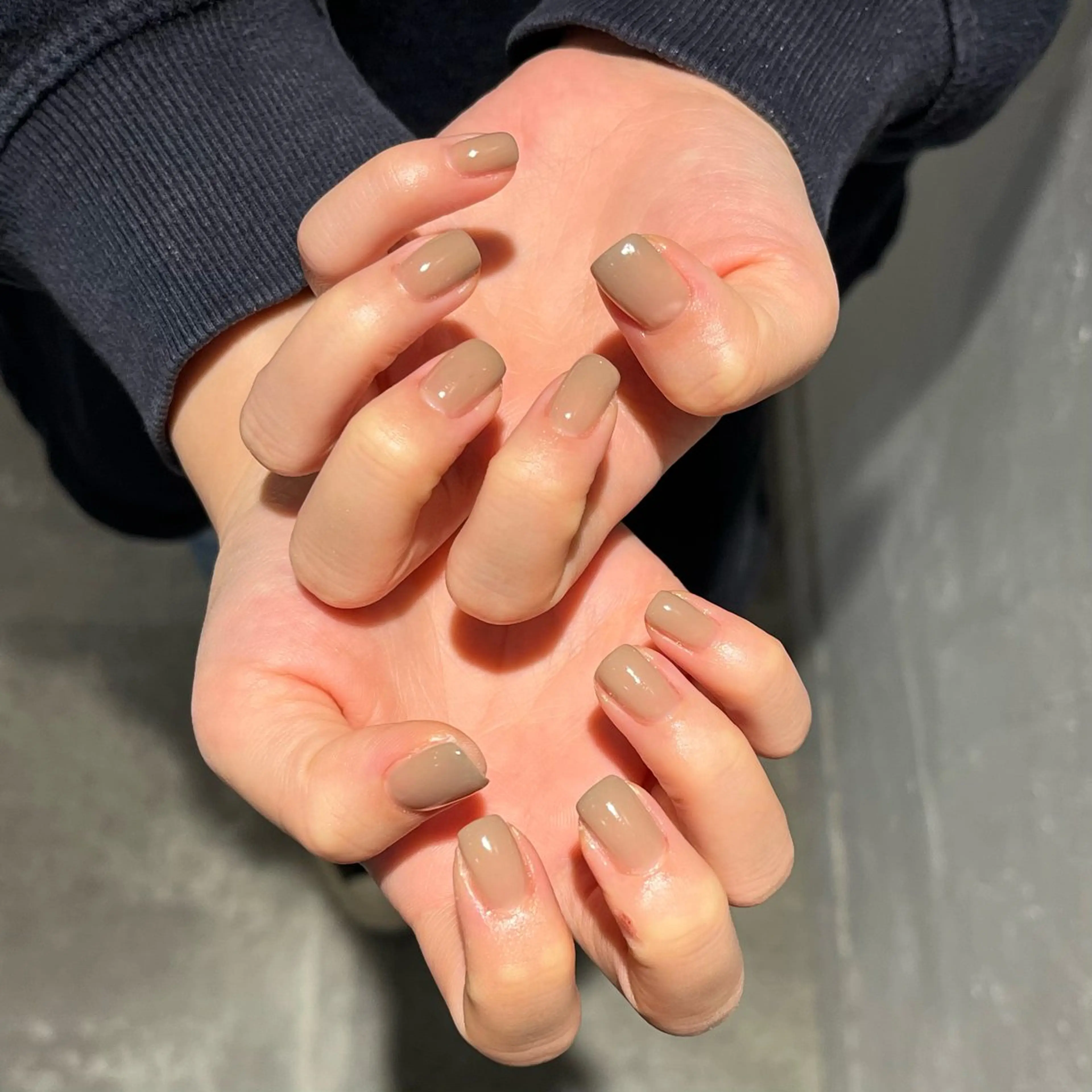 ネイル グラデーション スクエアネイル MODE K's🧸 tanakaのネイルデザイン