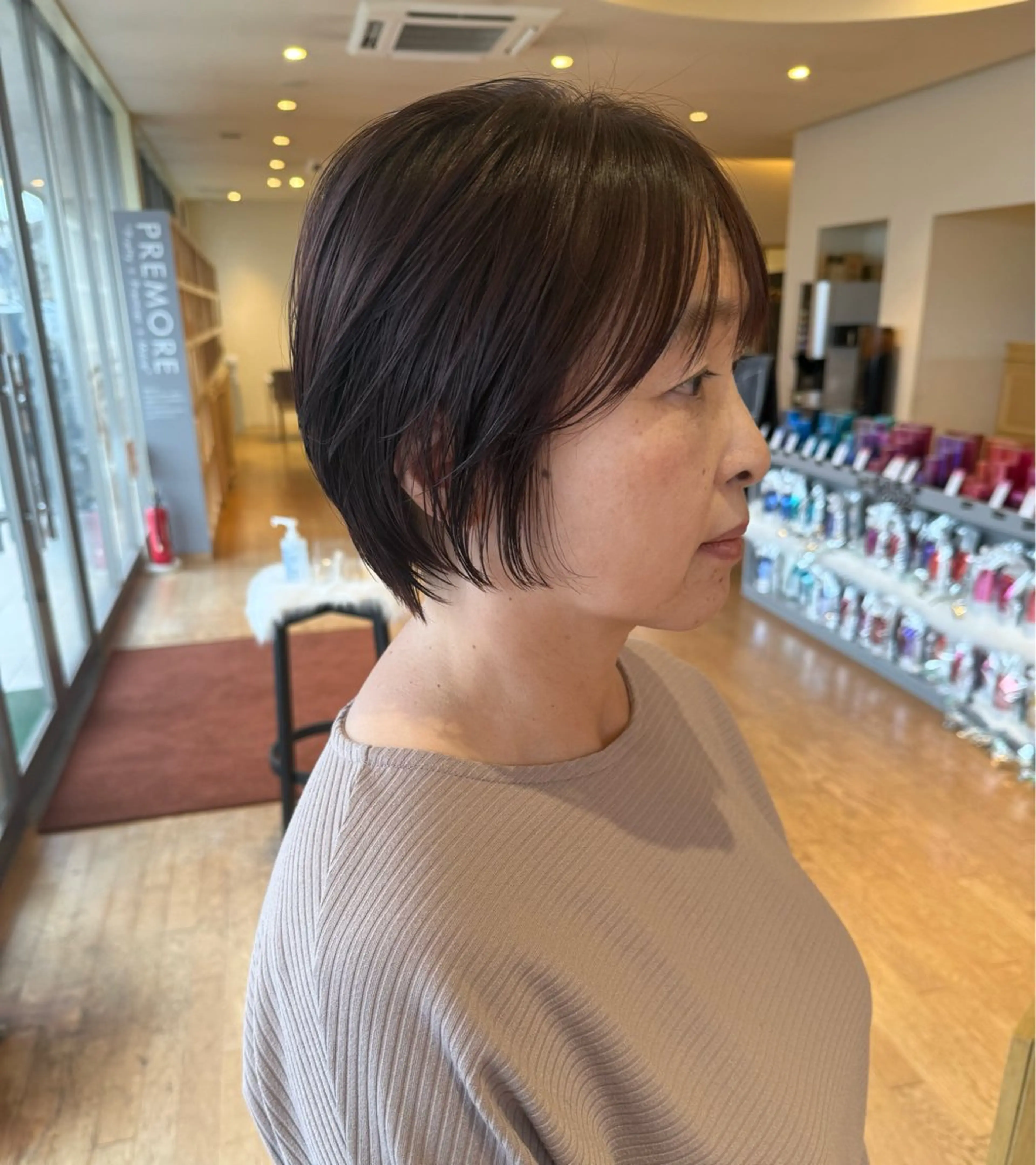 ショート 似合わせカット 上西 力のヘアスタイル