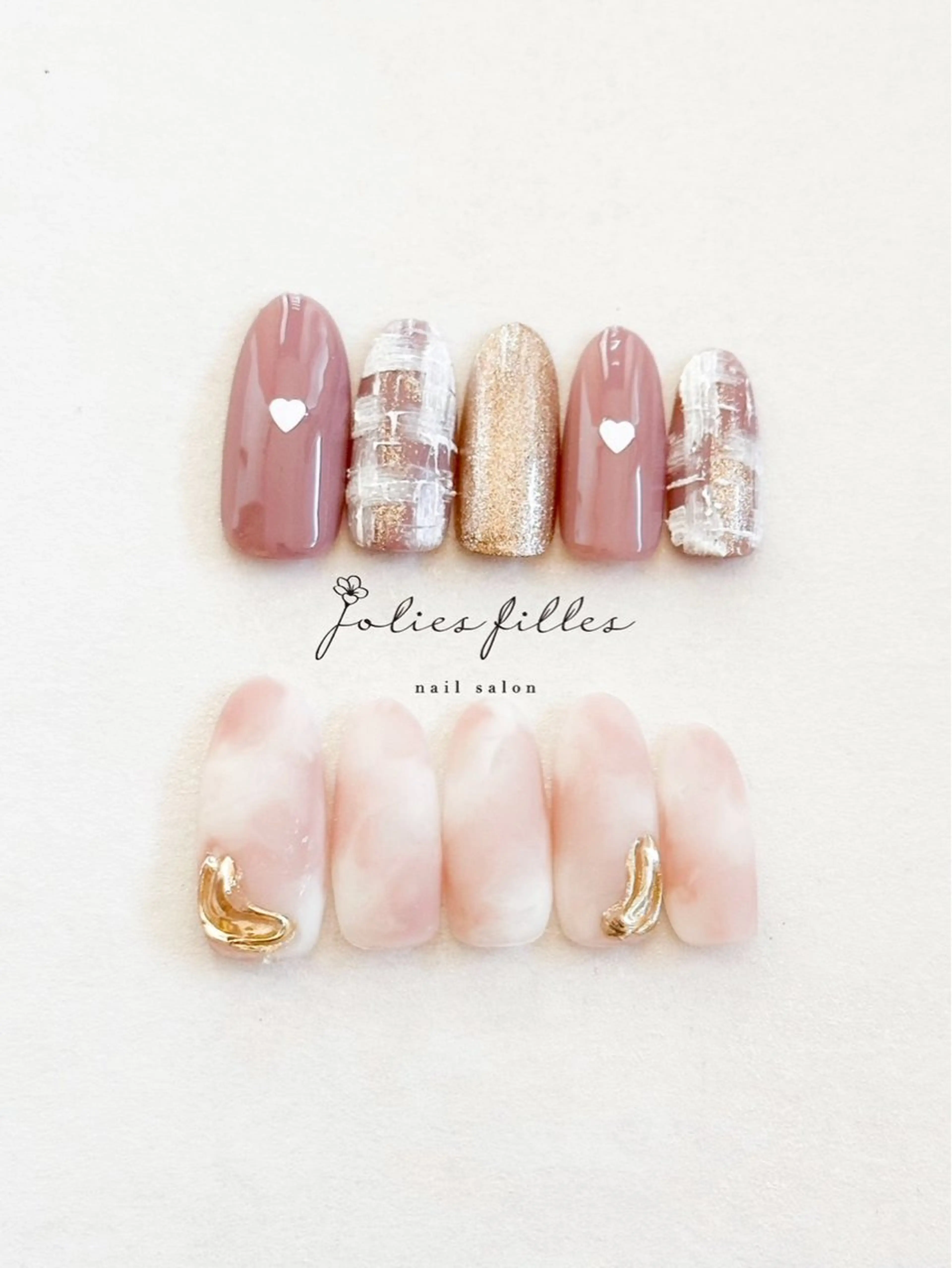 ネイル ハンドネイル ジョリフィーユ 長谷川のネイルデザイン