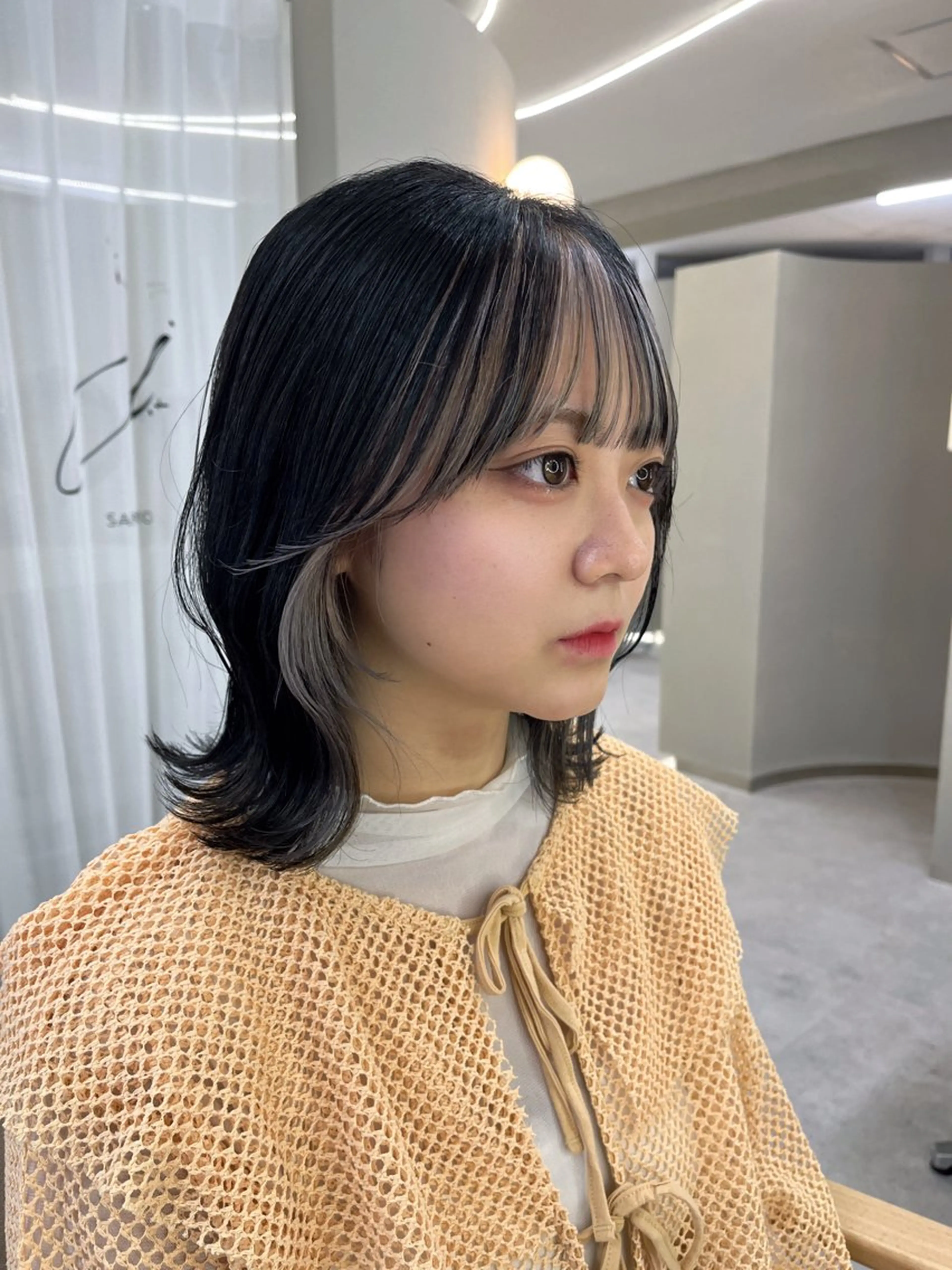 ミディアム くびれボブ🎀 くびれミディアム🎀のヘアスタイル