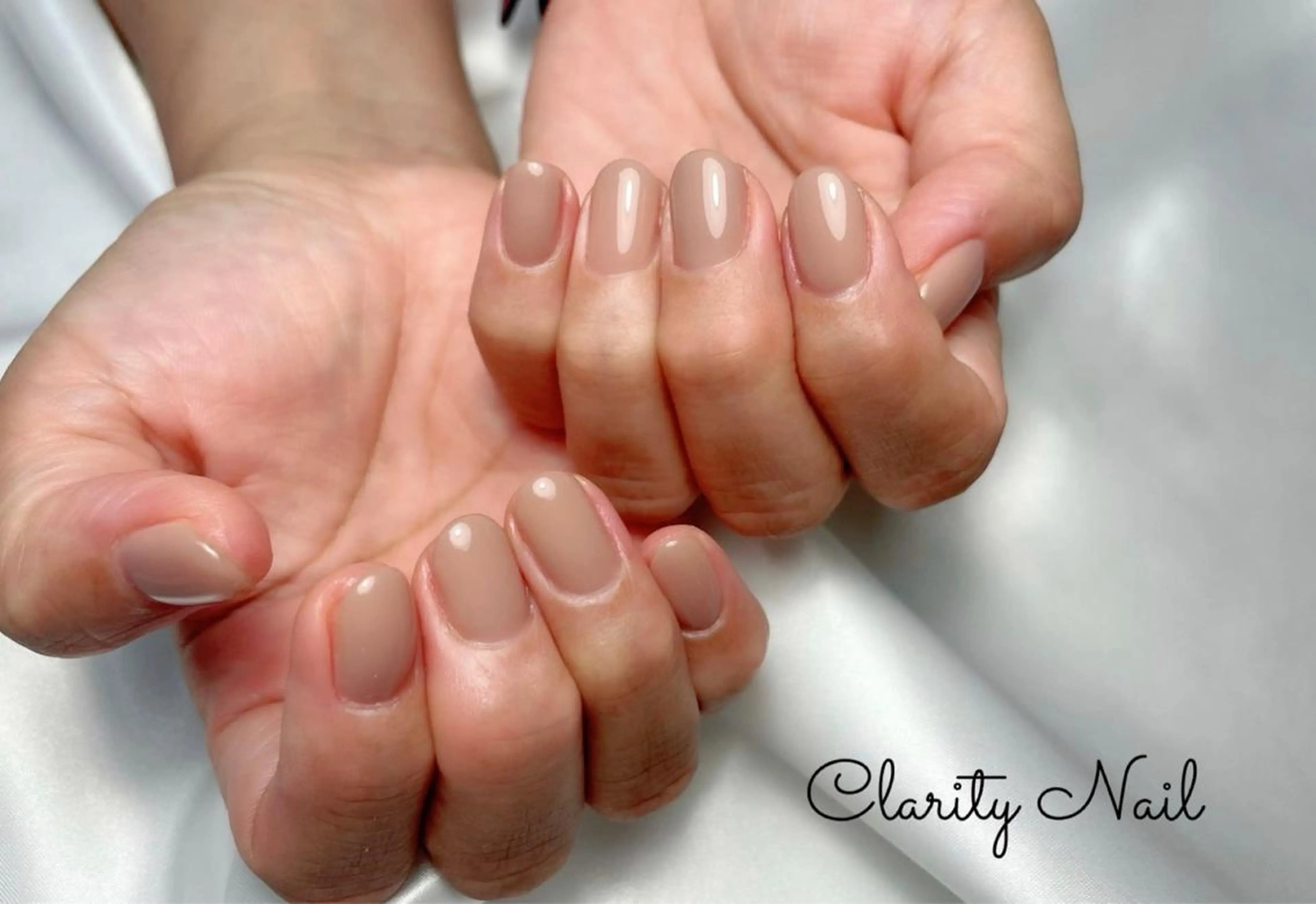 ネイル ワンカラーネイル ハンドネイル Clarity Nailのネイルデザイン