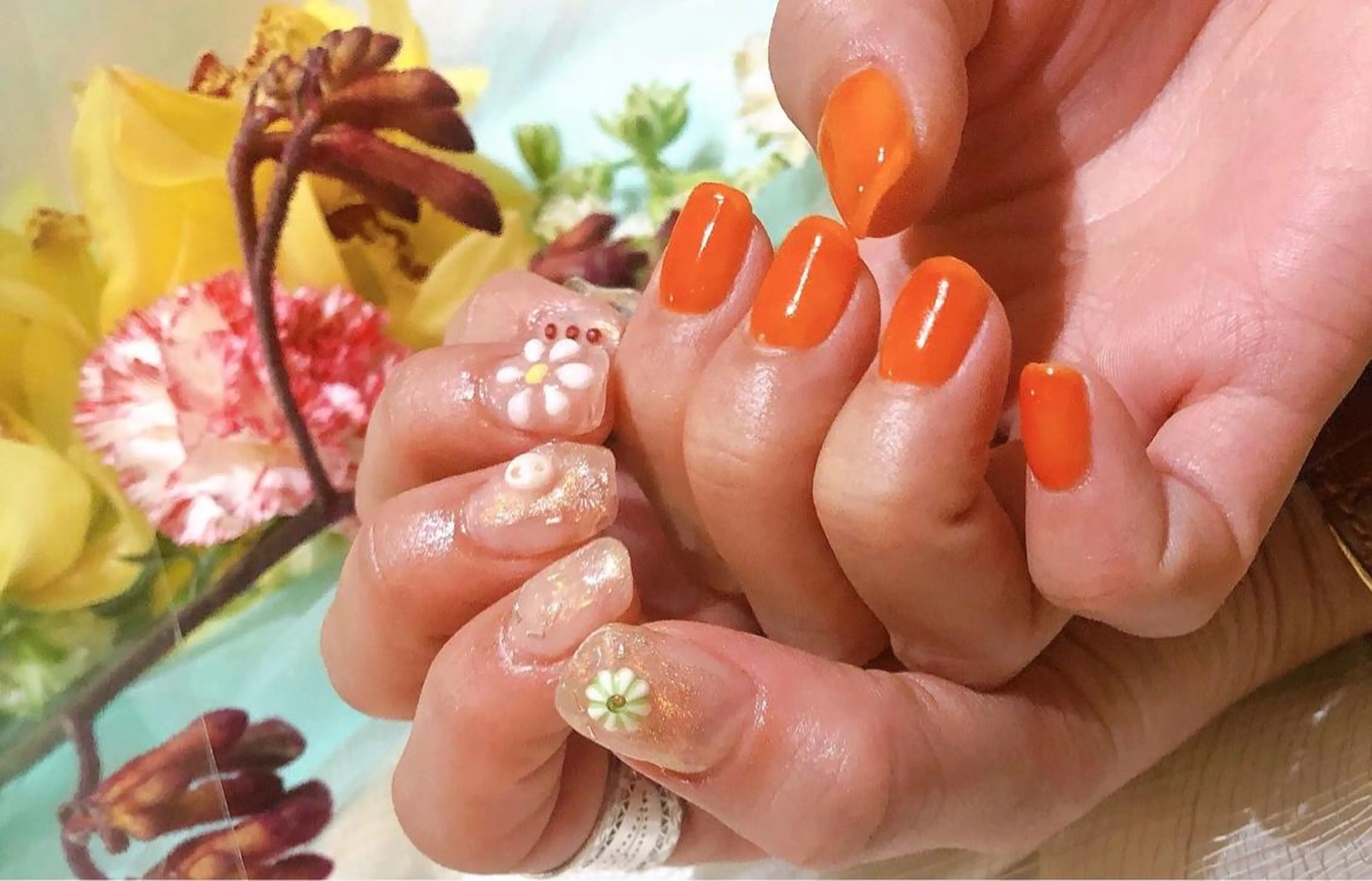 ネイル nailsalon　hue所属・小山 羽奈のネイルデザイン