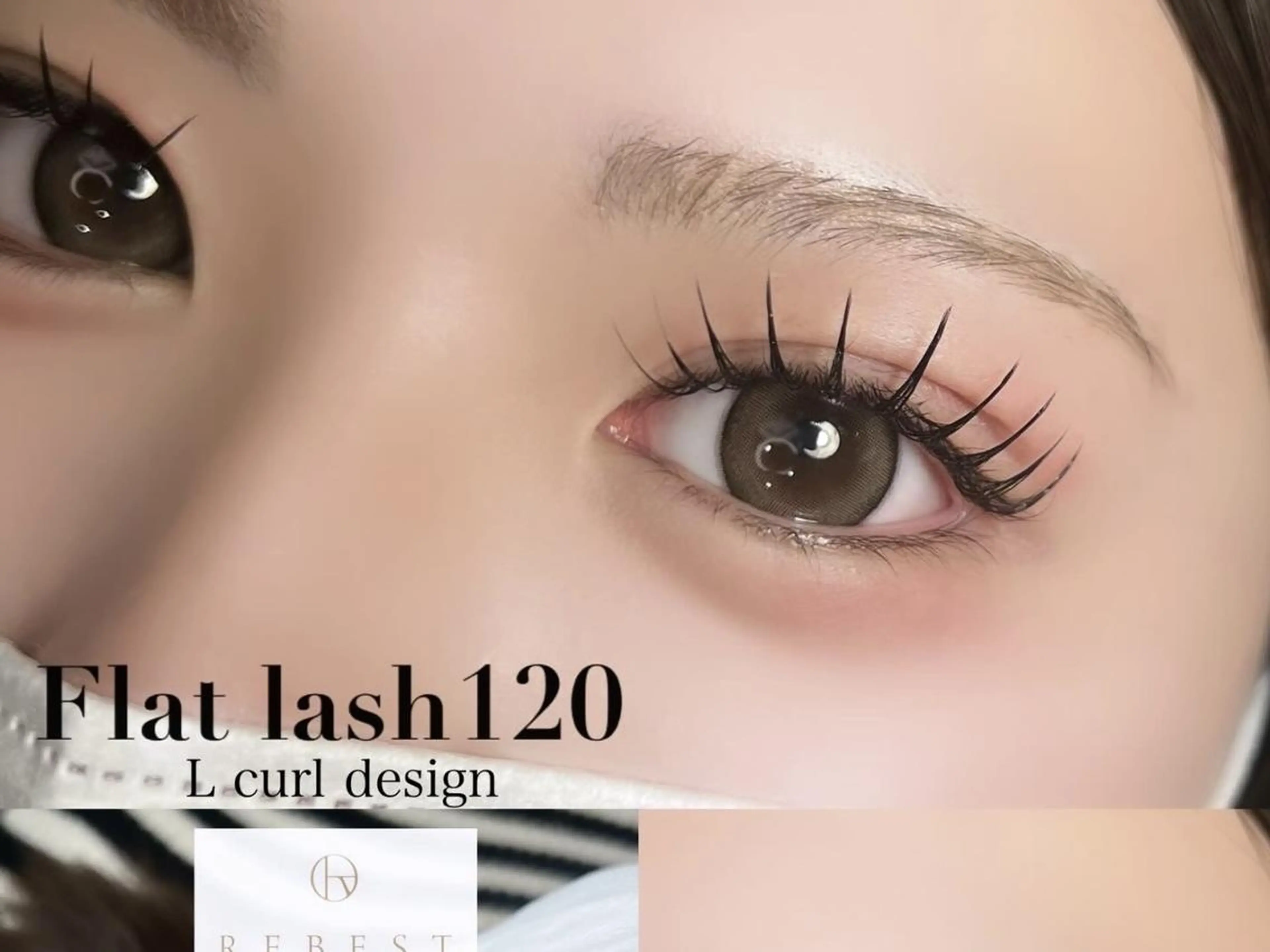 マツエク・マツパ Lashlift 👁️REBESTのマツエク・マツパデザイン