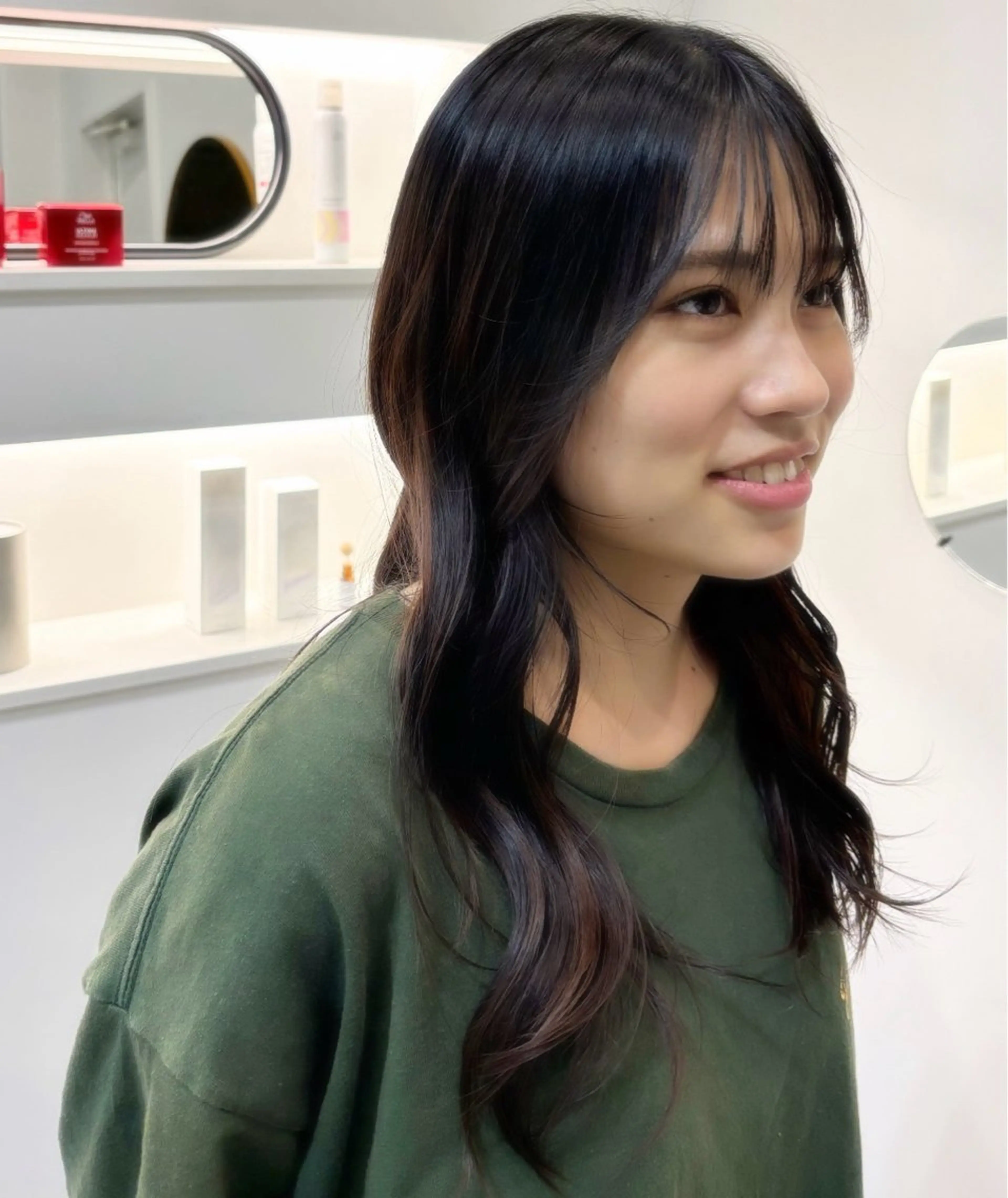 セミロング EDAME/ れんのヘアスタイル