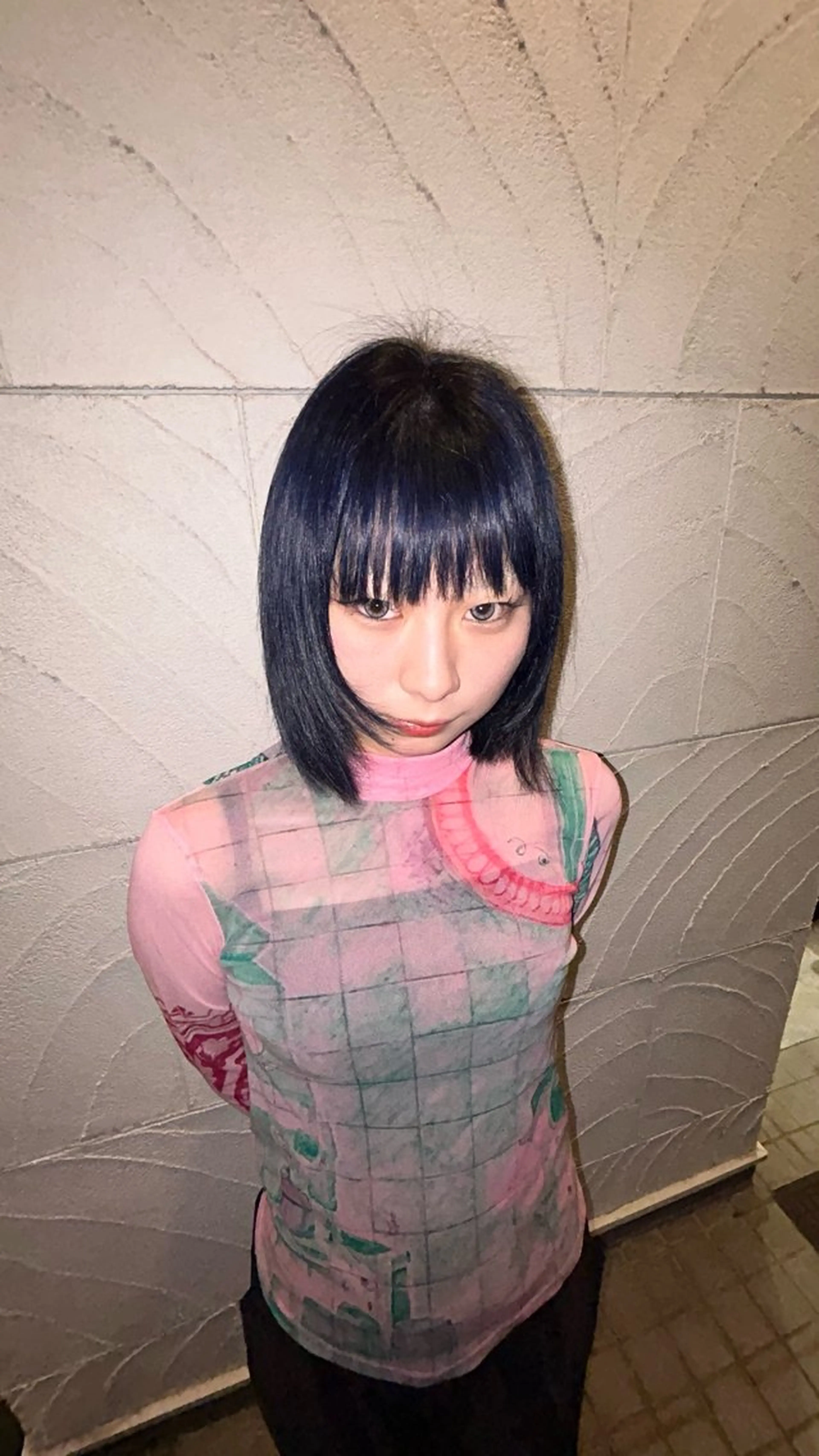 ショート ヘアカラー 平井 咲紀のヘアスタイル