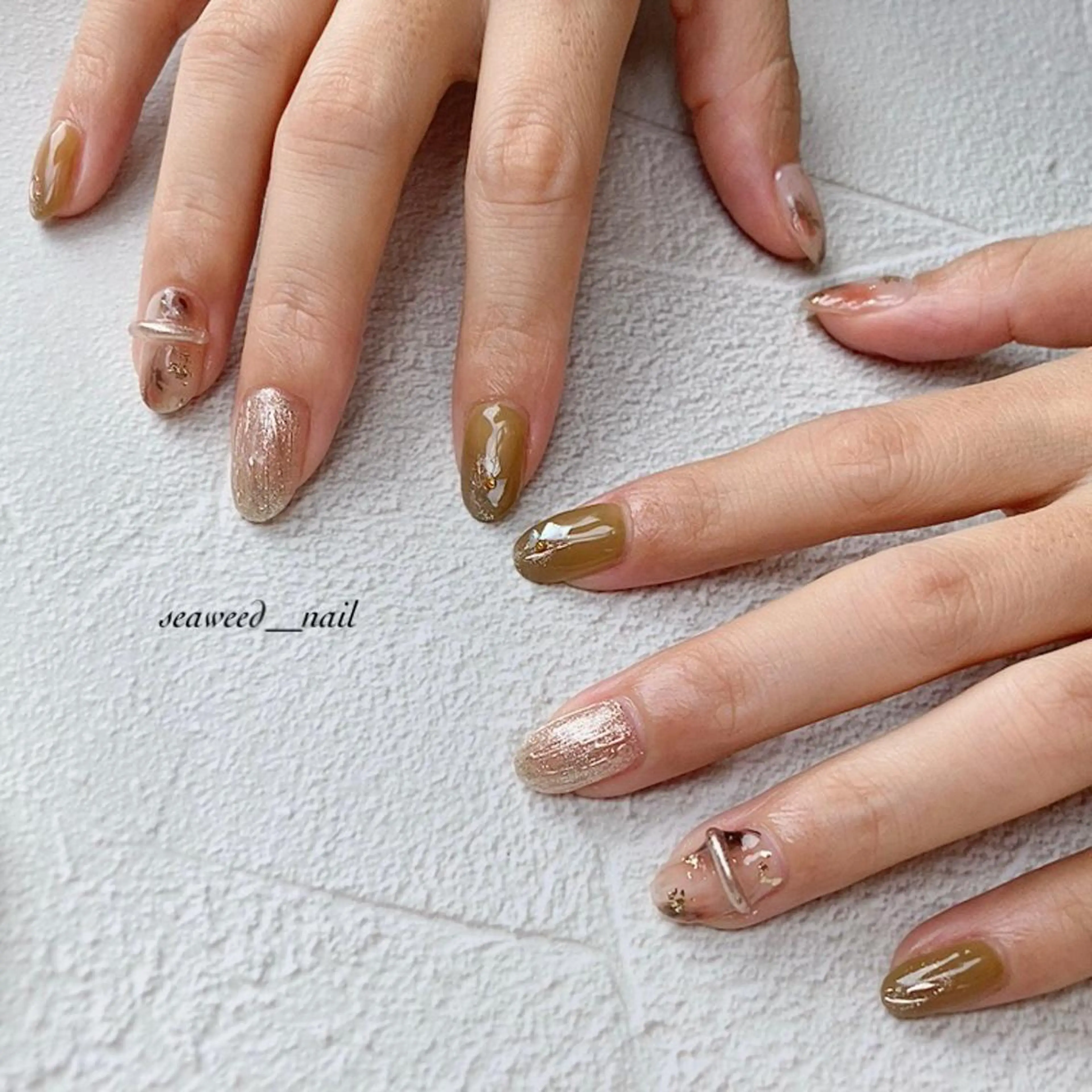 ネイル seaweed nailのネイルデザイン