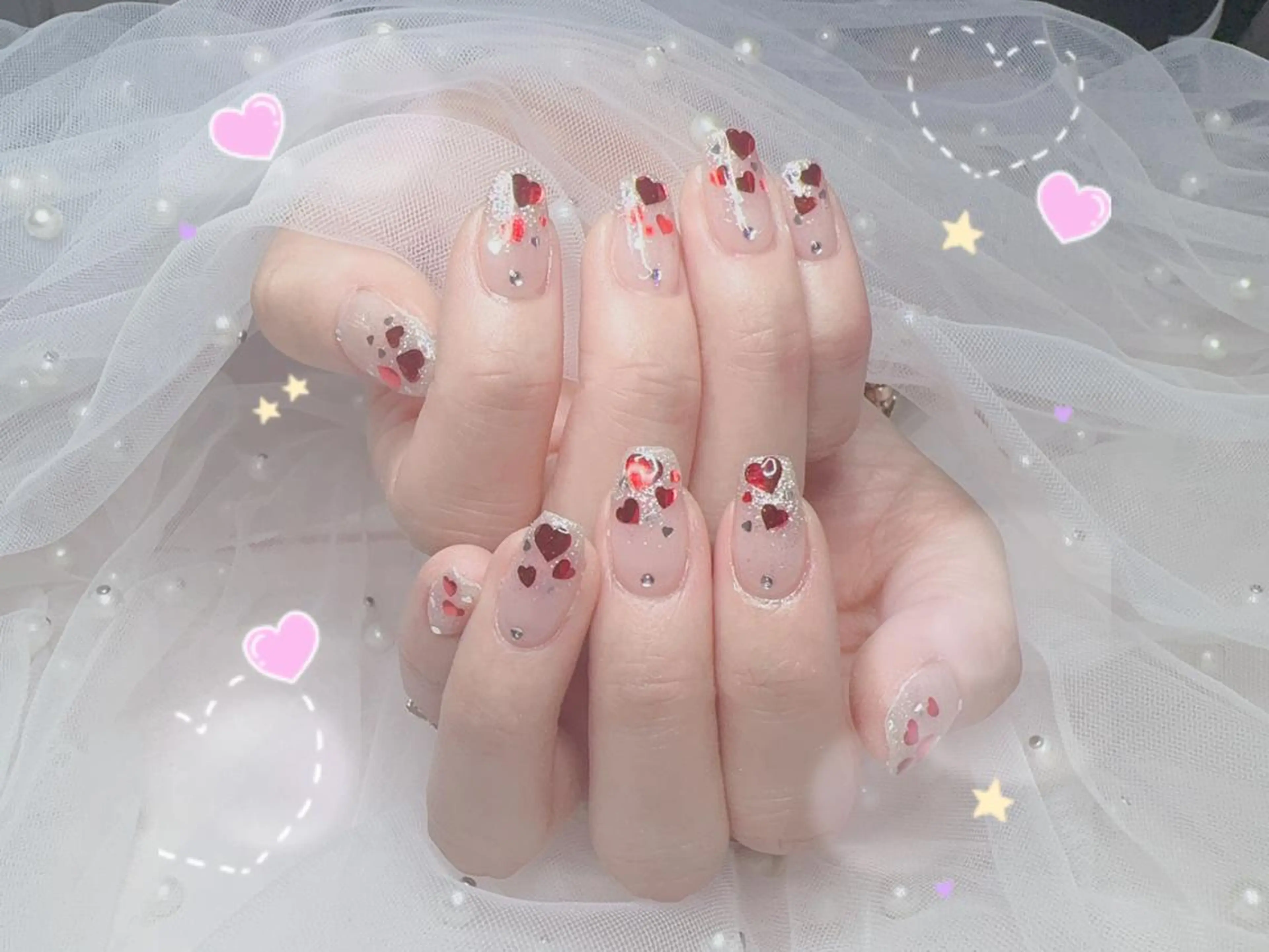 ネイル ハンドネイル 🎀シズカ nail🎀のネイルデザイン