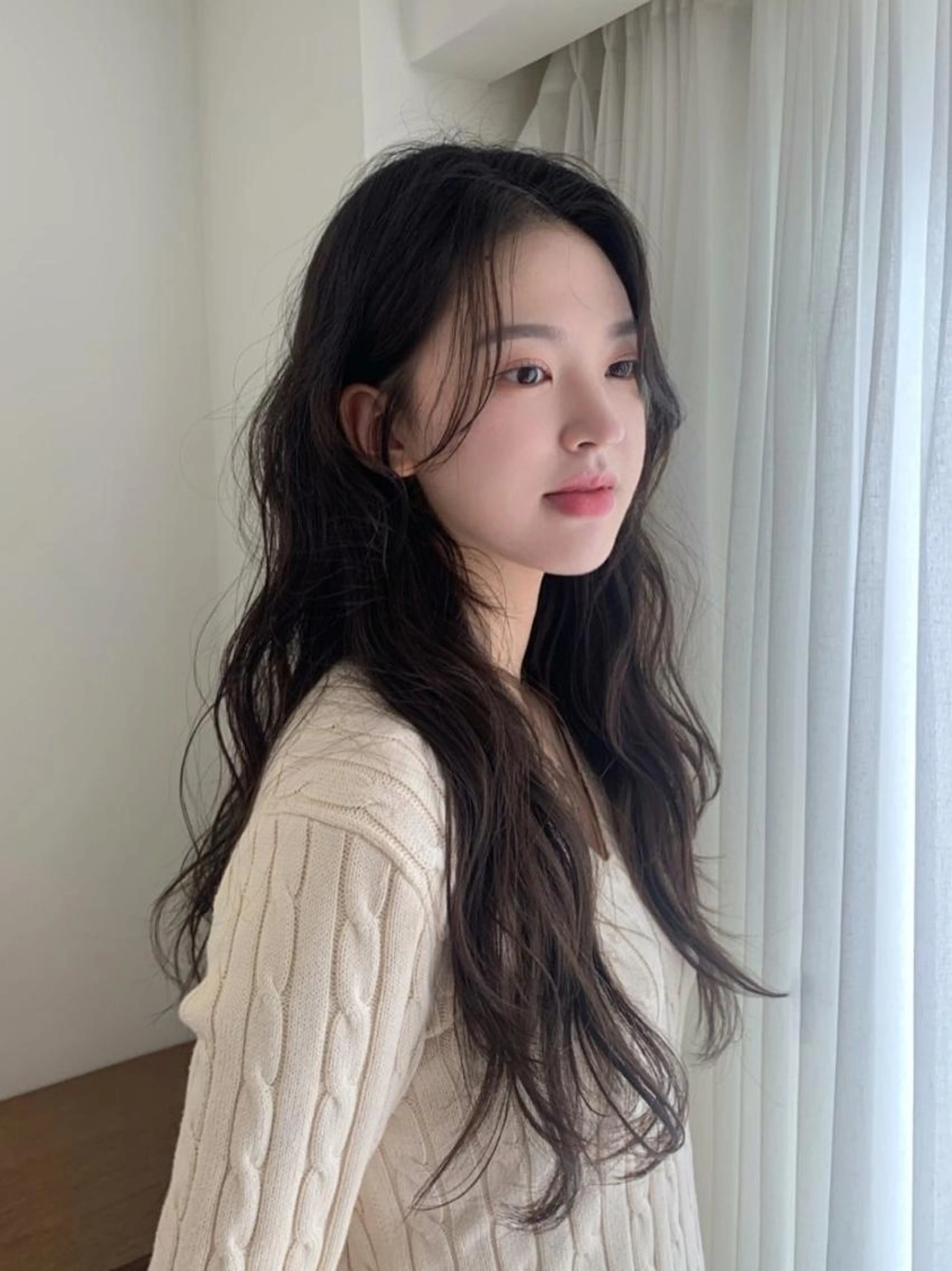 【韓国風】プラチナシールエクステ60枚（47ｃｍ）の写真