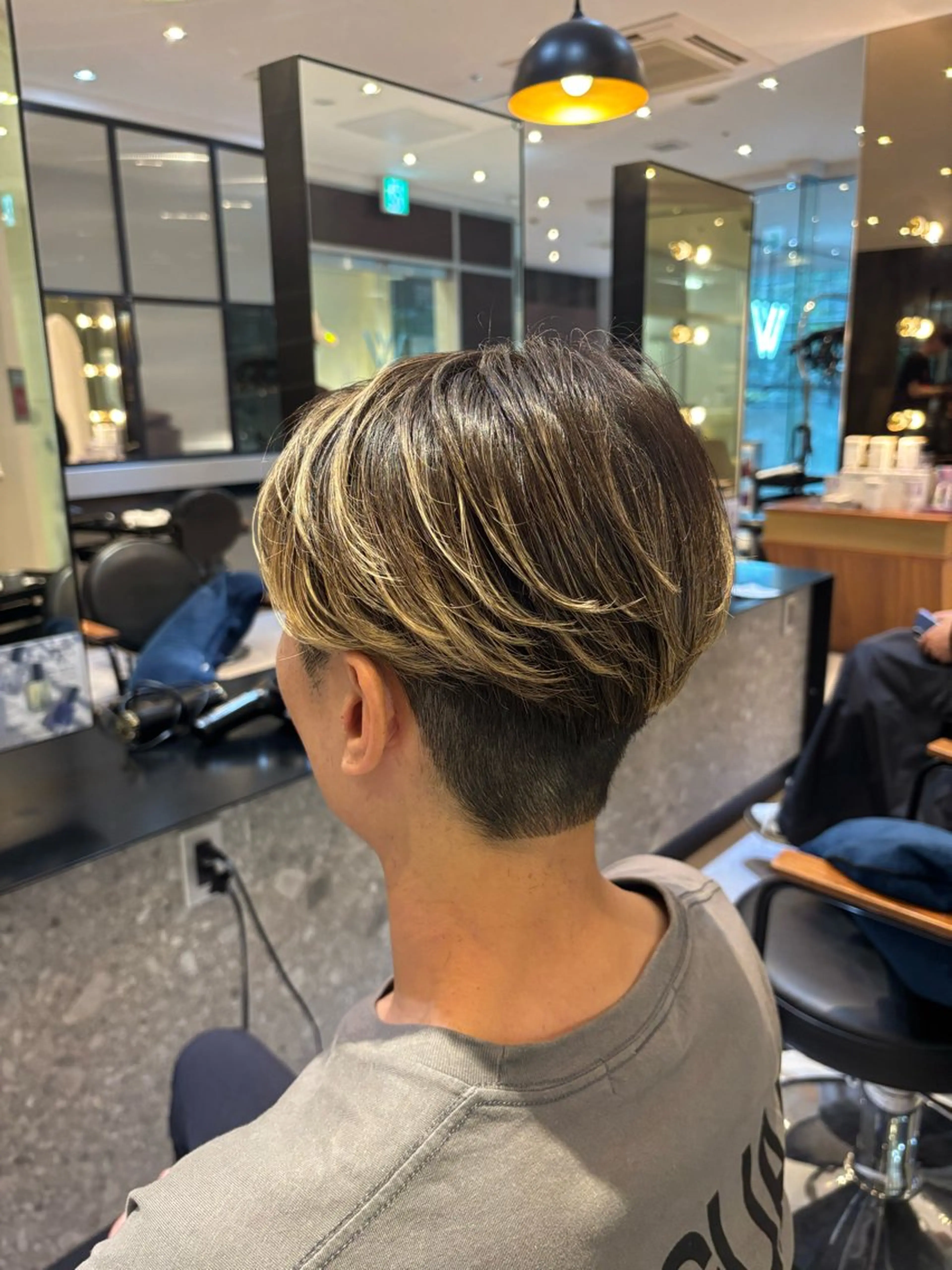 メンズ カット メンズ特化/ 透明感カラー/りなのヘアスタイル