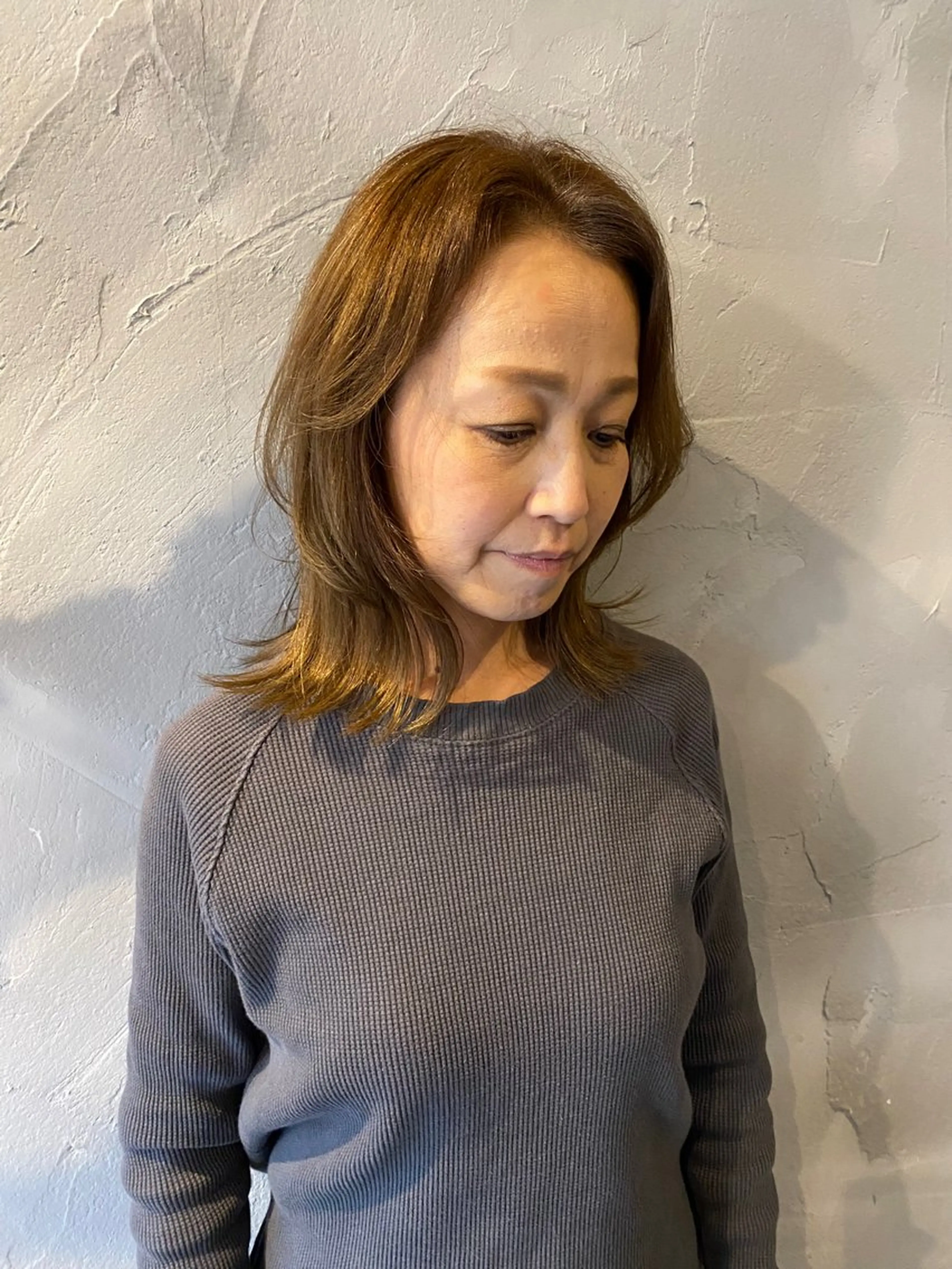 ミディアム LS HAIR所属・石井 大空のヘアスタイル