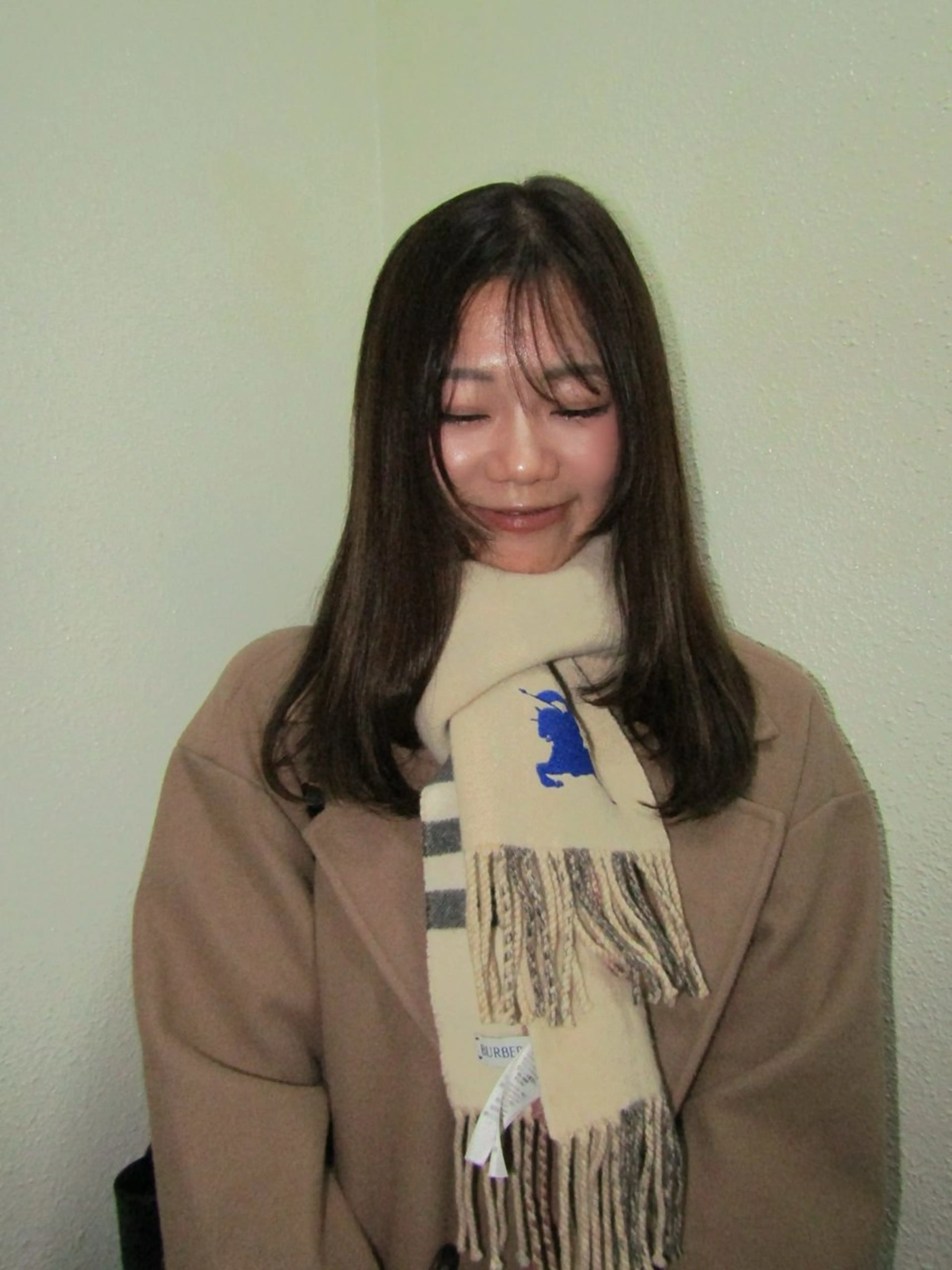 ミディアム カラー オリーブカラー Bërg所属・Bërg kiraのヘアスタイル