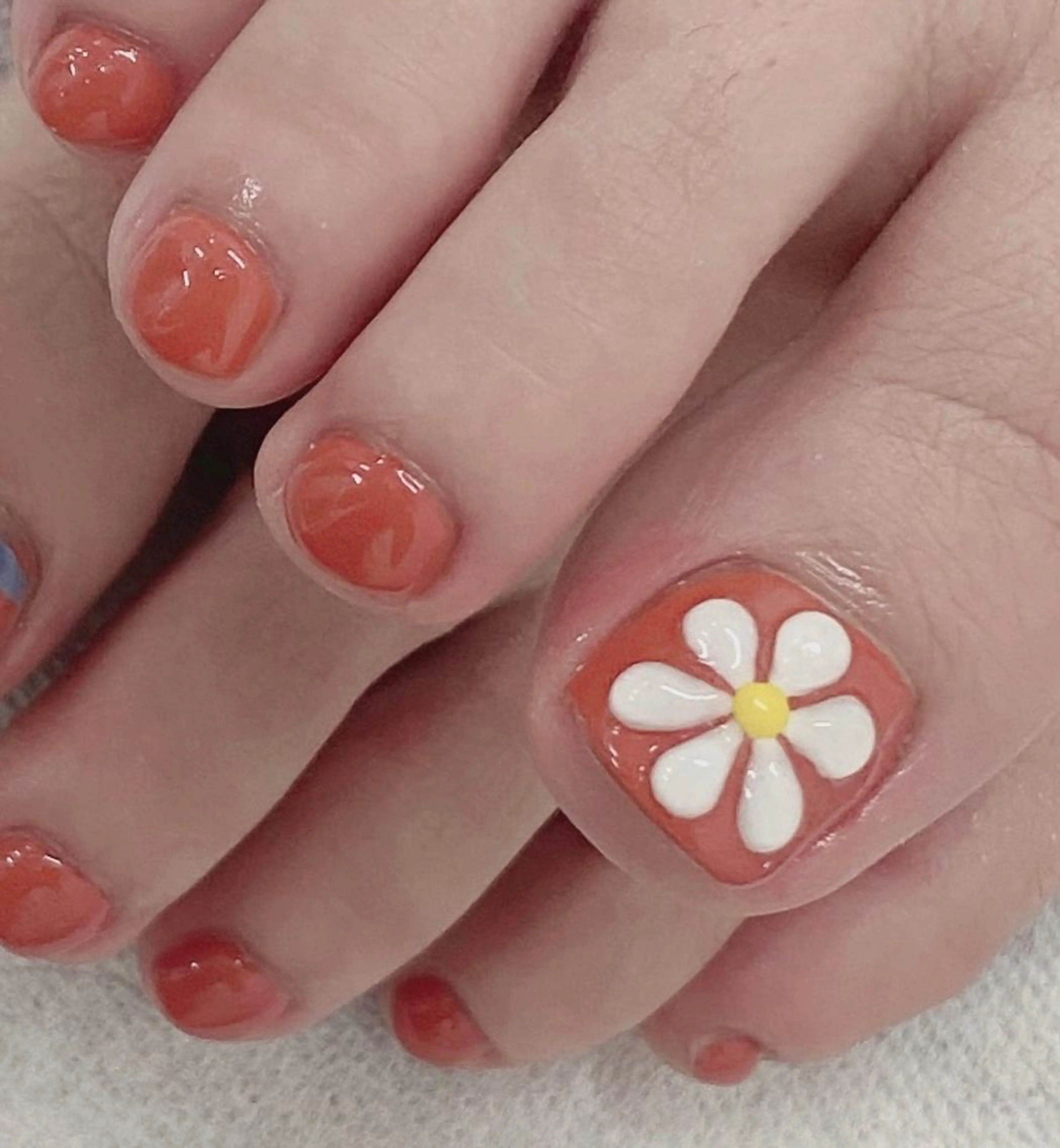 ネイル I-nailロング /ワンホン/キラキラのネイルデザイン