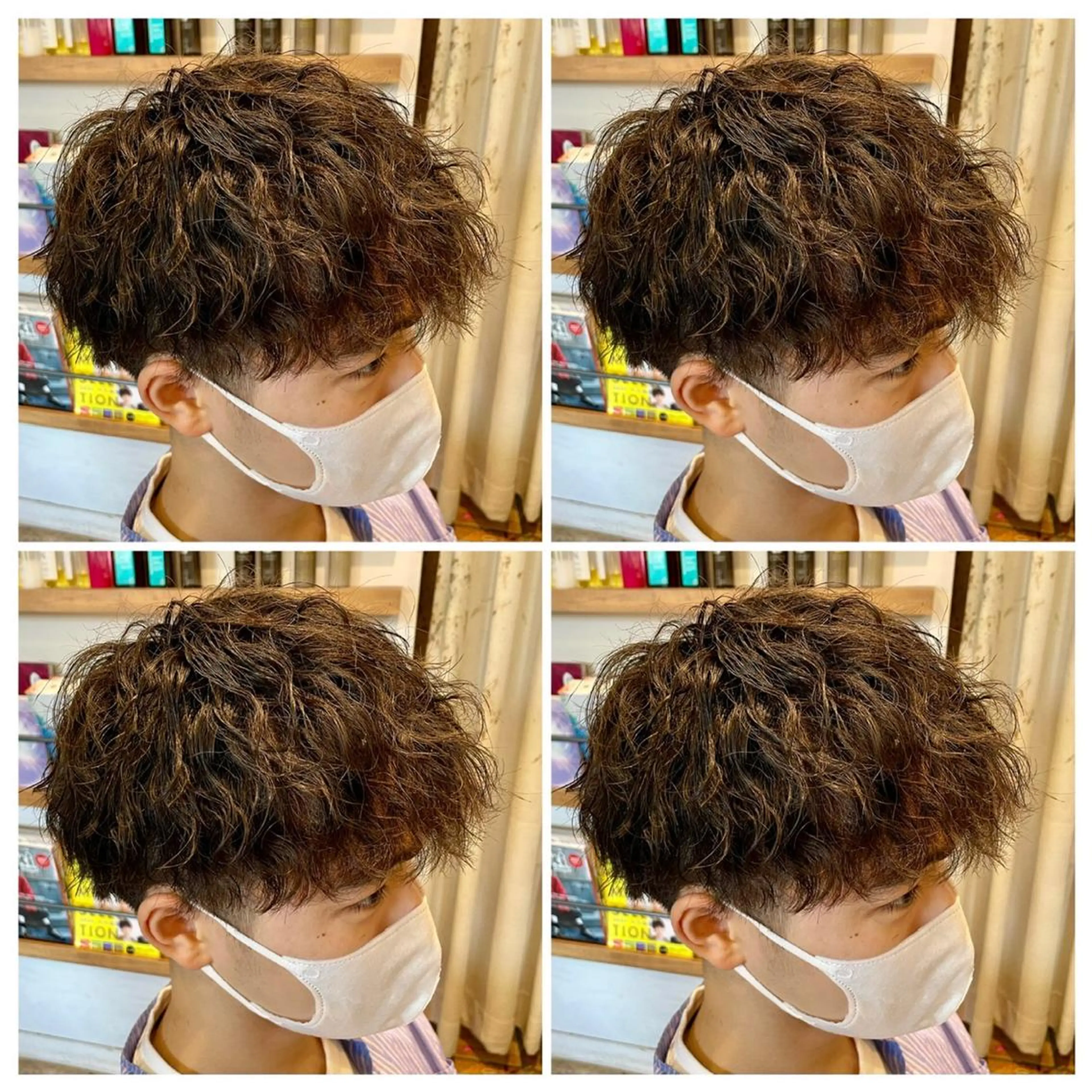 メンズ 👑メンズパーマの 天才店長望月👑のヘアスタイル