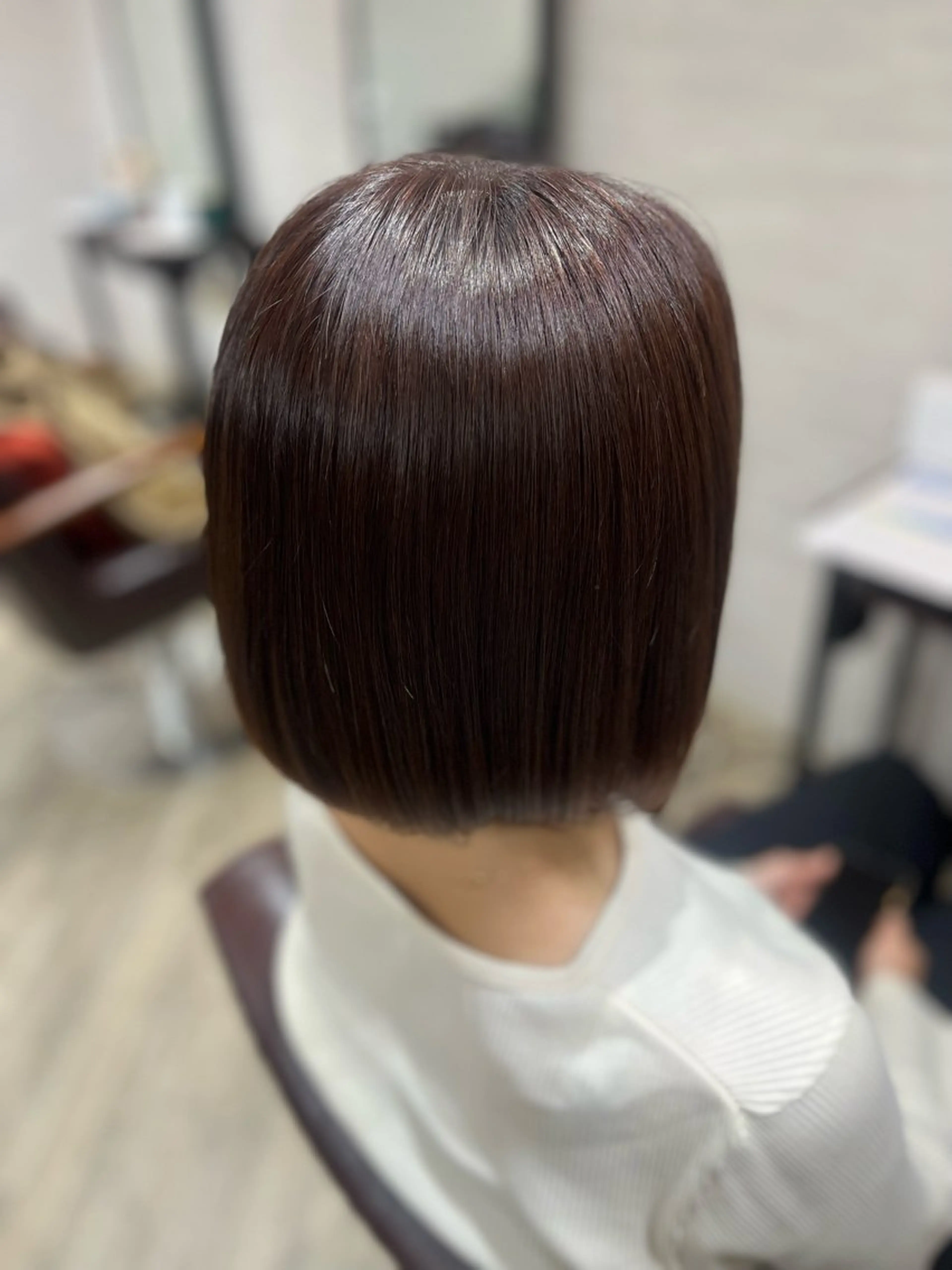 ショート カラー ブラウンカラー マロンブラウン カット ヘアカラー トリートメント 🫧ぷる艶カラー🫧 Yuubi🦩のヘアスタイル