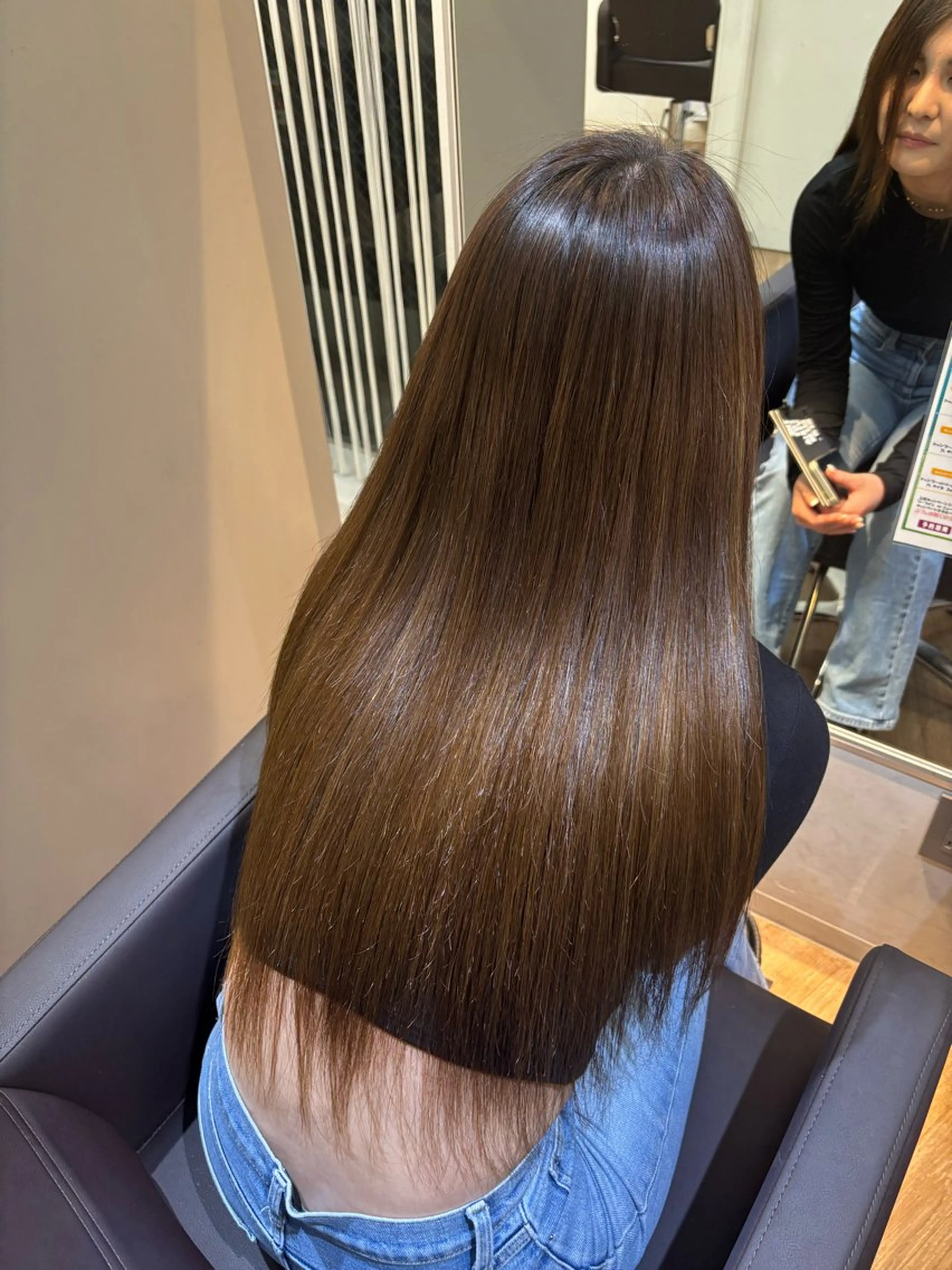 ロング 縮毛矯正 The Ect VIXIA.／Maiのヘアスタイル