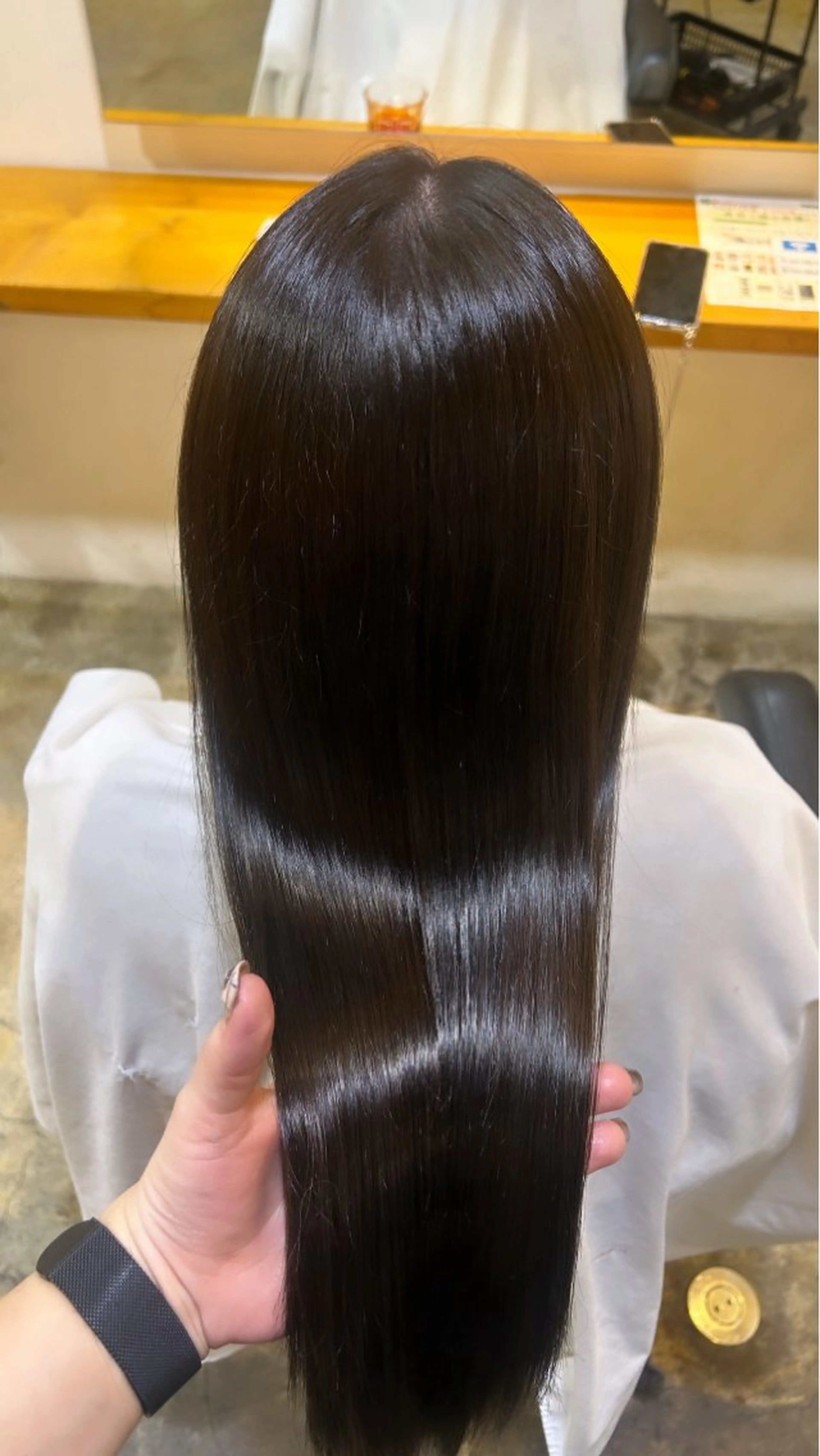 ロング カラー カット トリートメント ナチュラル大人っぽい スタイル　MAORIのヘアスタイル