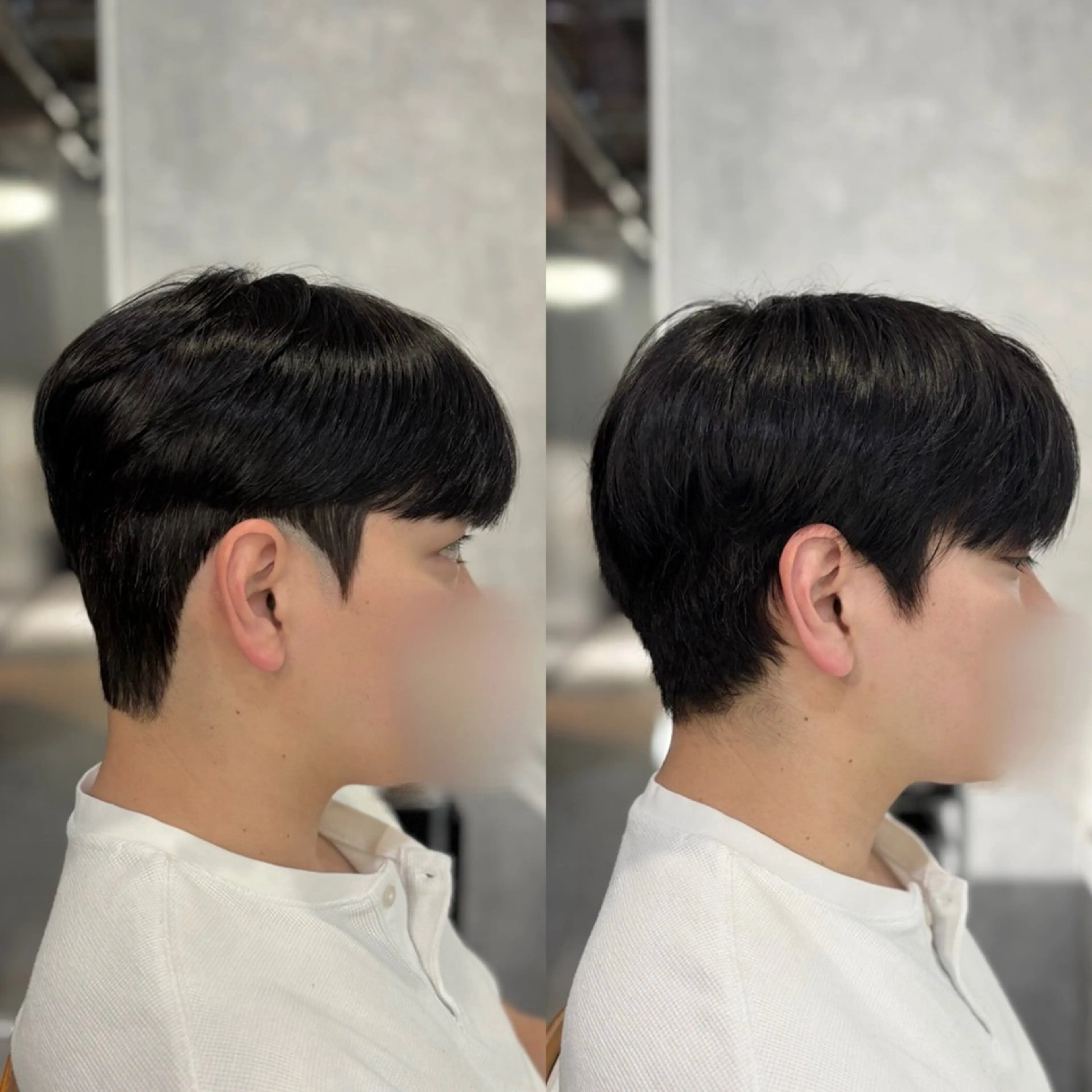 パーマ メンズ カット パーマ 縮毛矯正 韓国メンズヘア/ ダウンパーマ/歩夢のヘアスタイル