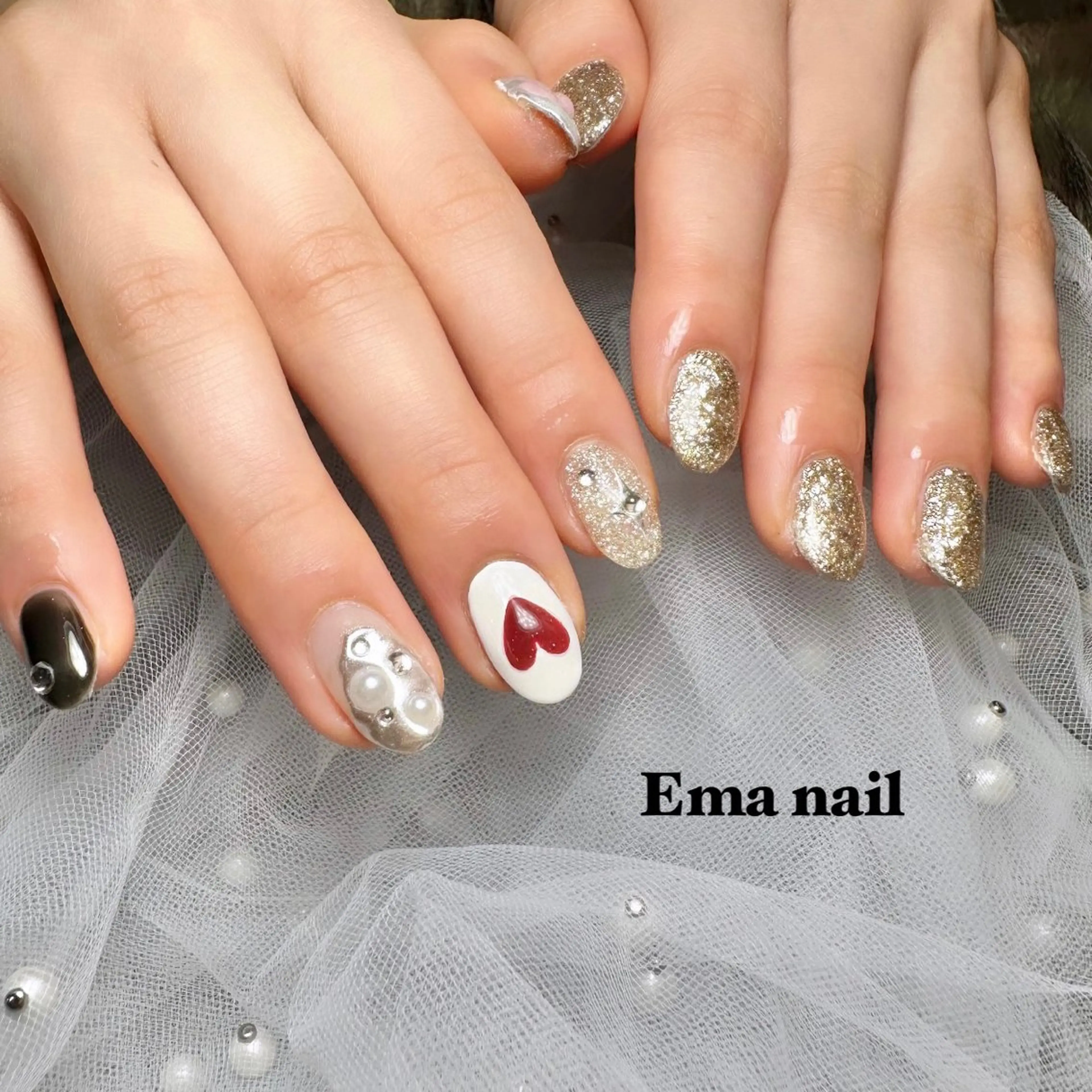 ネイル Ema Nail 豊中店所属・Nail salon M&👩🏼💖のネイルデザイン