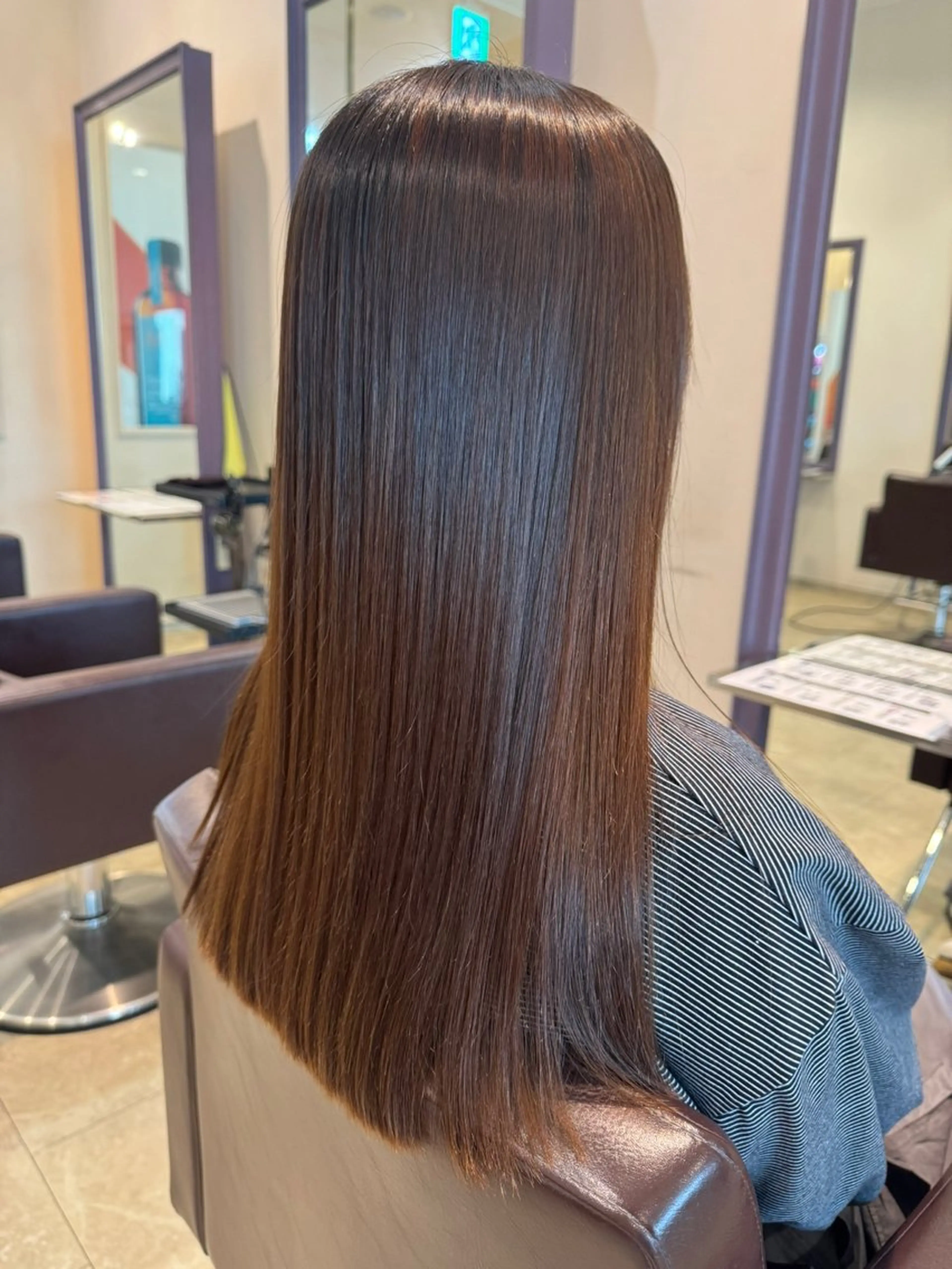 ロング 髪質改善 シャンプーボーイセントラル所属・ミウラフウキ 髪質改善のヘアスタイル