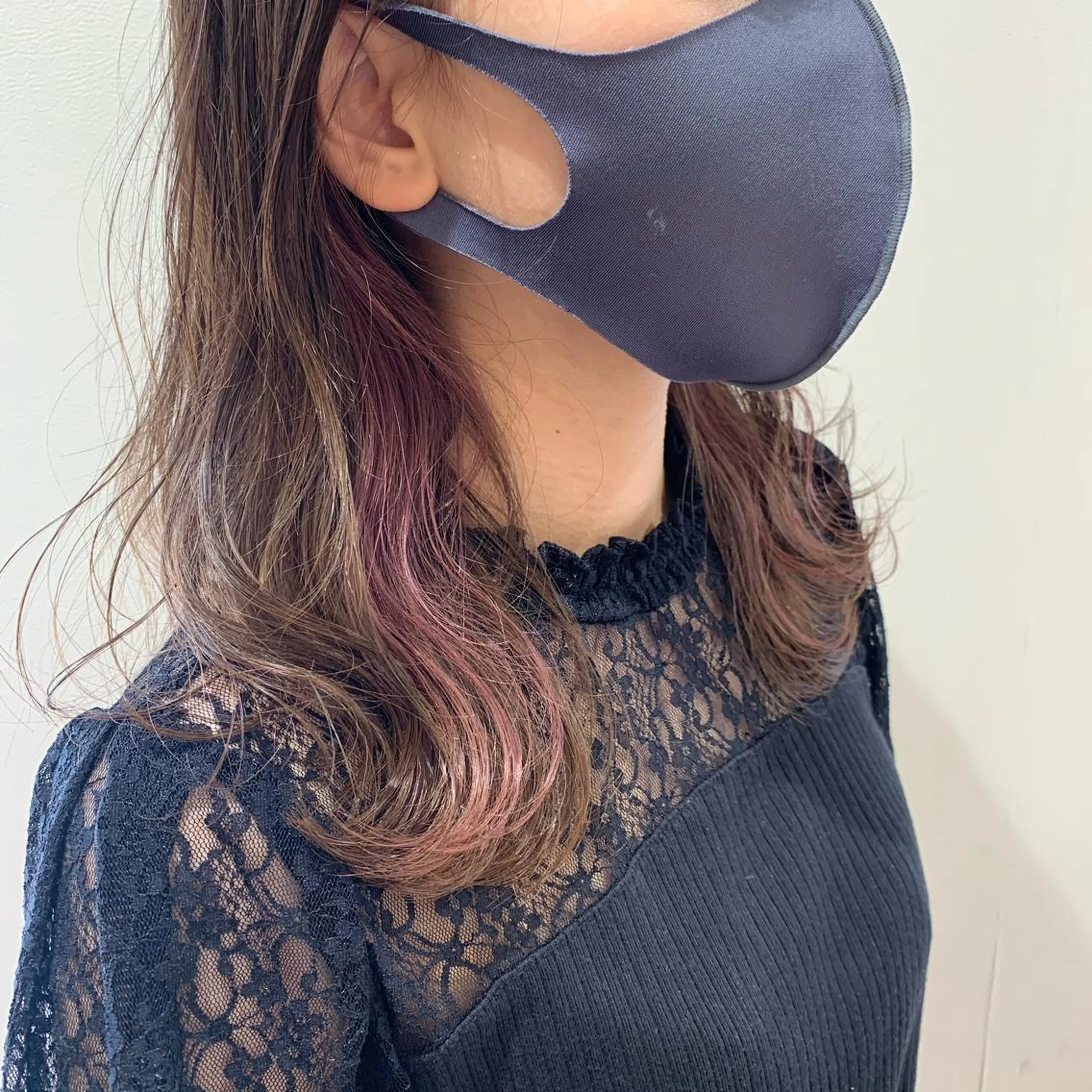 ミディアム 透明感カラー 金村真子のヘアスタイル