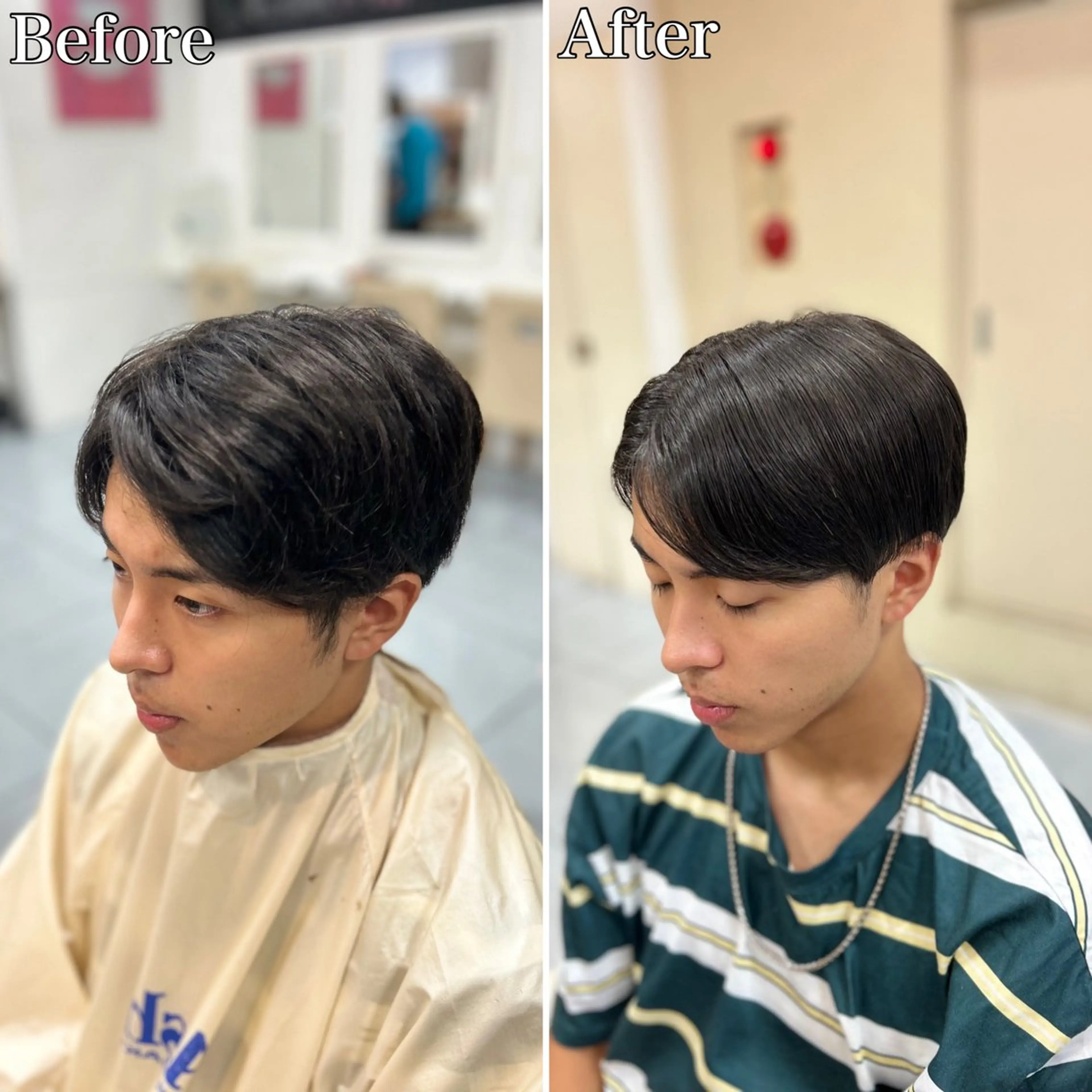 ショート パーマ メンズ マッシュ 縮毛矯正 縮毛矯正 トリートメント 🔮メンズ縮毛矯正 毛流れパーマ💎竹永のヘアスタイル