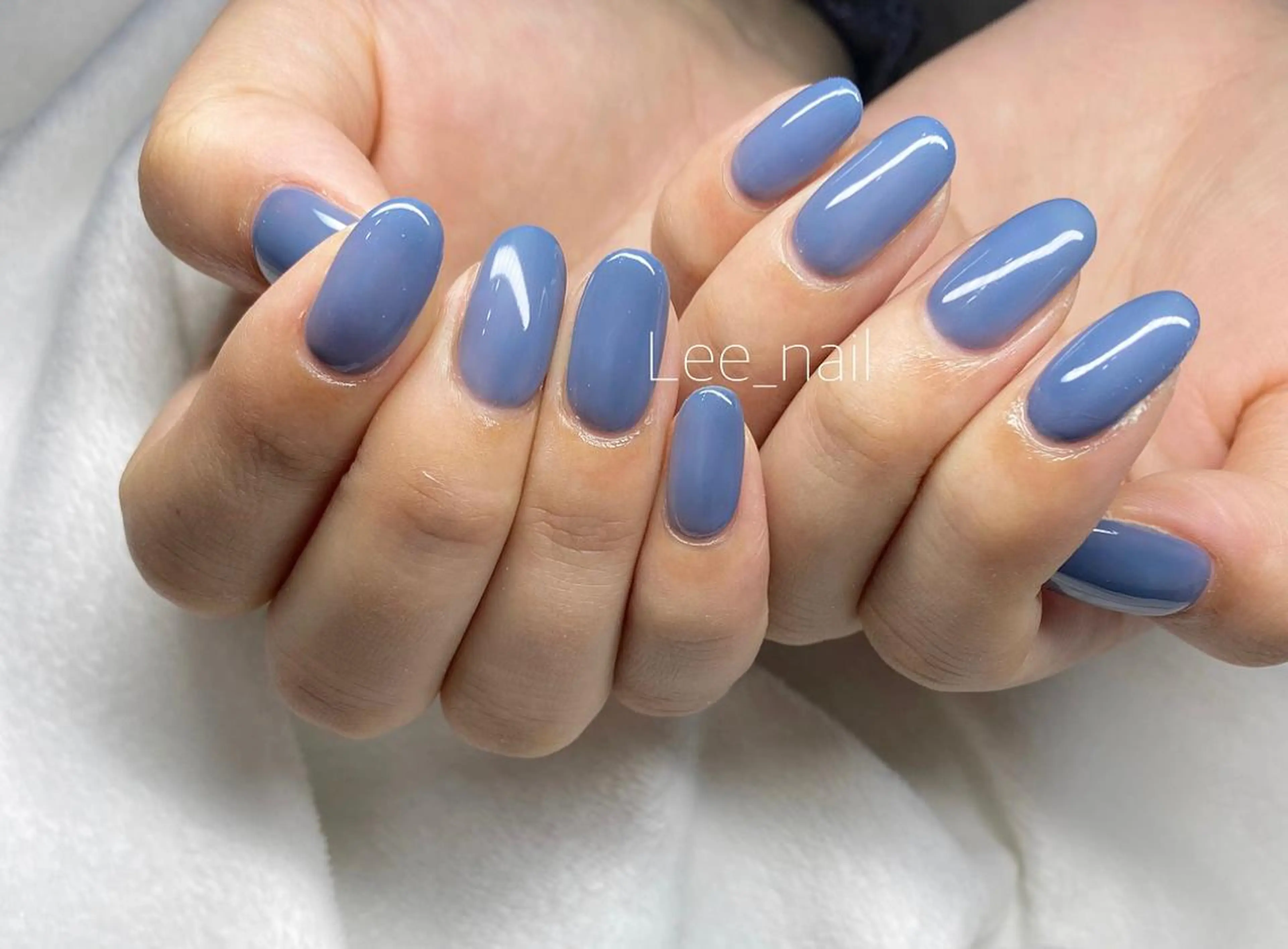 ネイル ワンカラーネイル ハンドネイル Lee_ nailのネイルデザイン