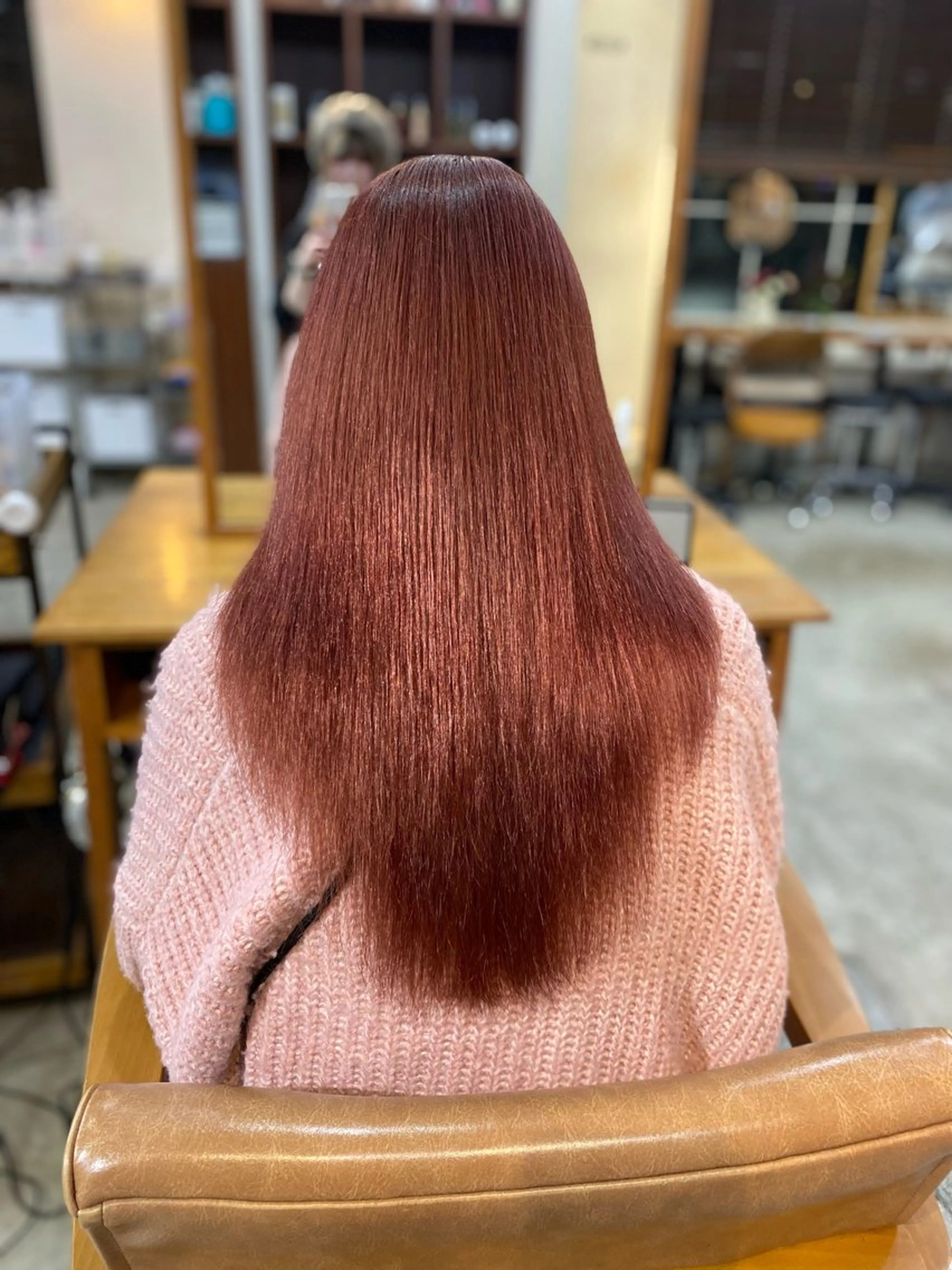 〈 今だけ限定価格 〉ブリーチなしWカラー🤎 ＋ 艶トリートメント🧴🫧の写真