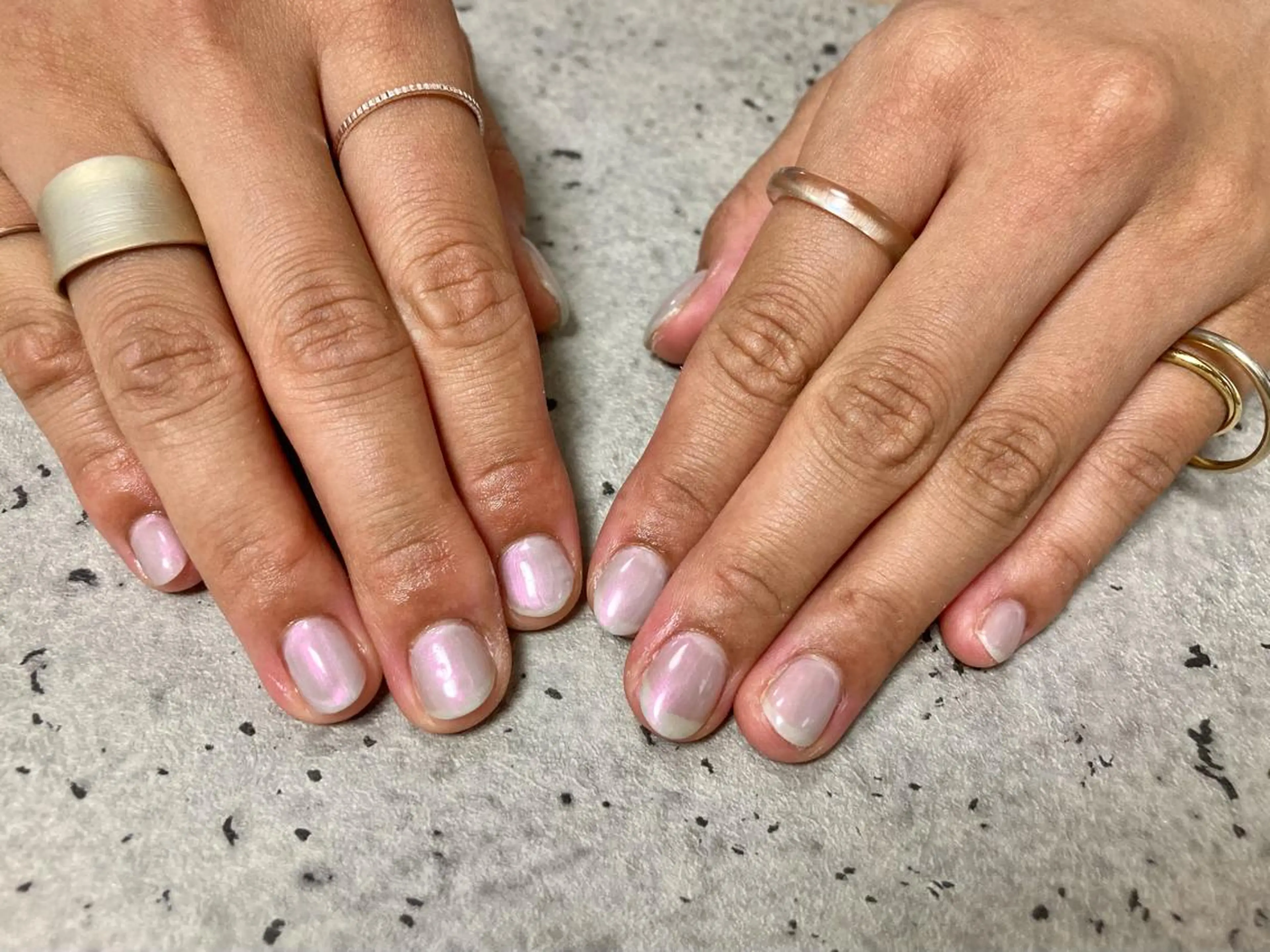 ネイル ワンカラーネイル ハンドネイル Mogu nail 二子玉川のネイルデザイン