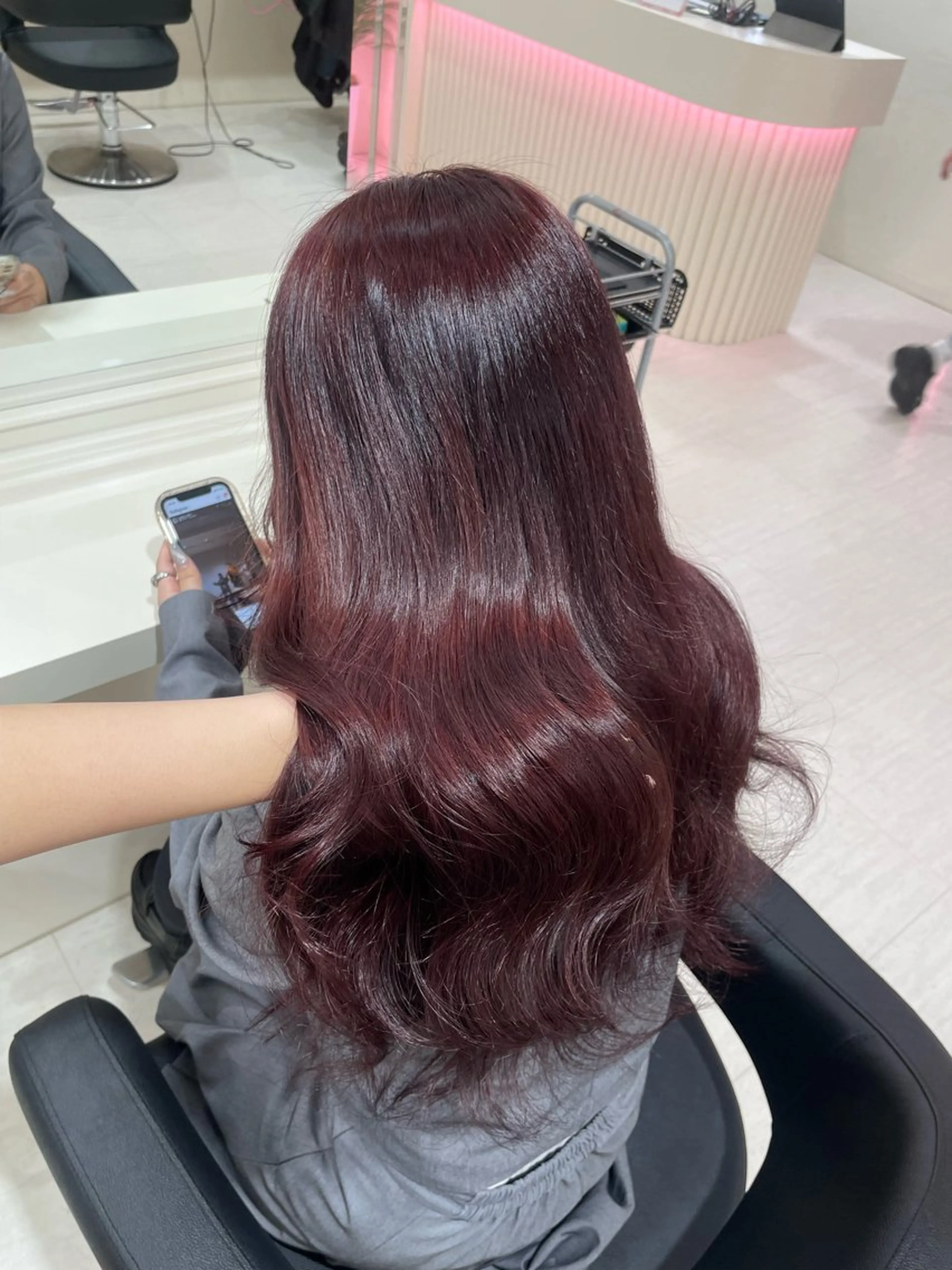 ロング カラー 🤍韓国大人っぽ ベージュMAI🤍のヘアスタイル