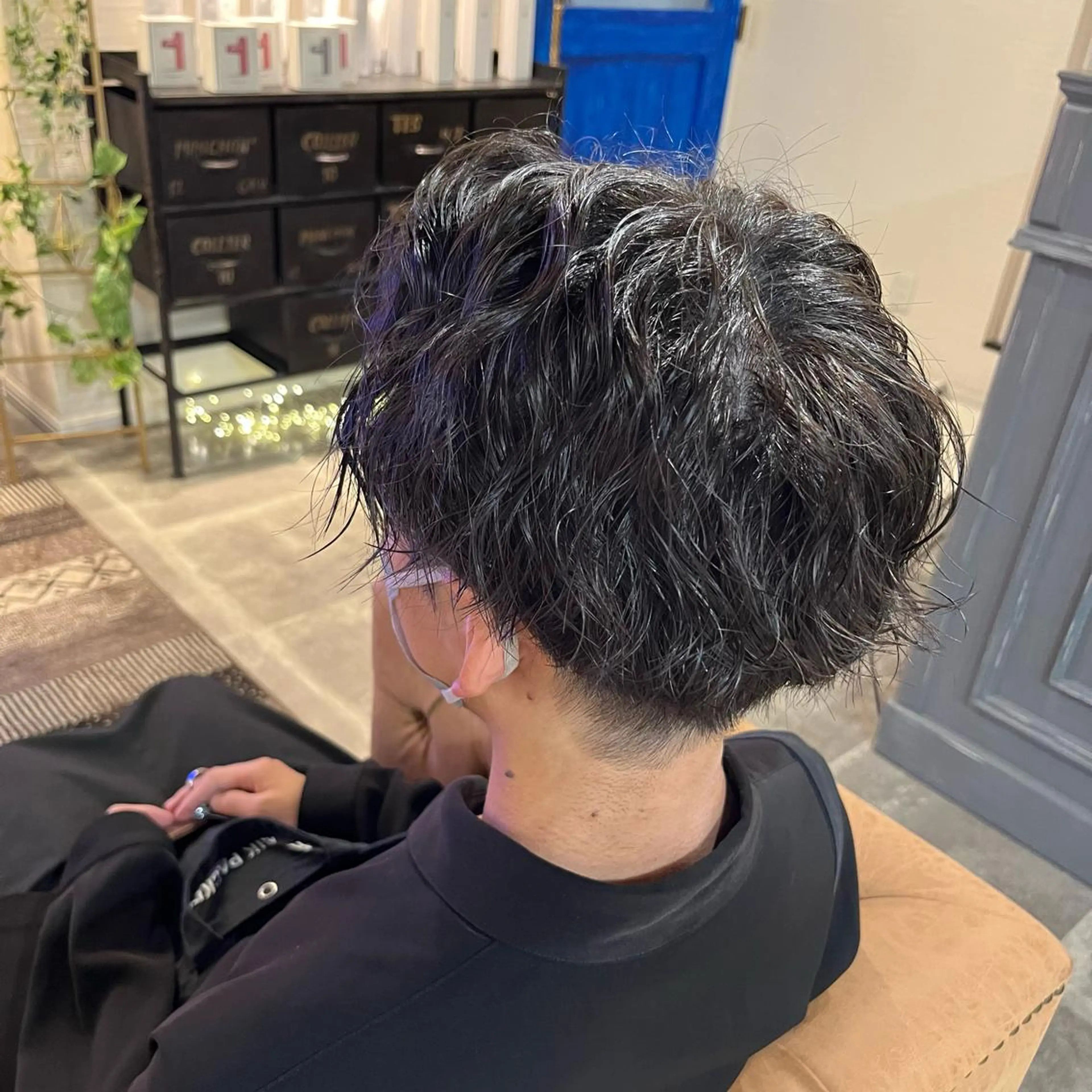 ショート パーマ メンズ umber  royce所属・🫟メンズスタイル 特化型マナ🫟のヘアスタイル