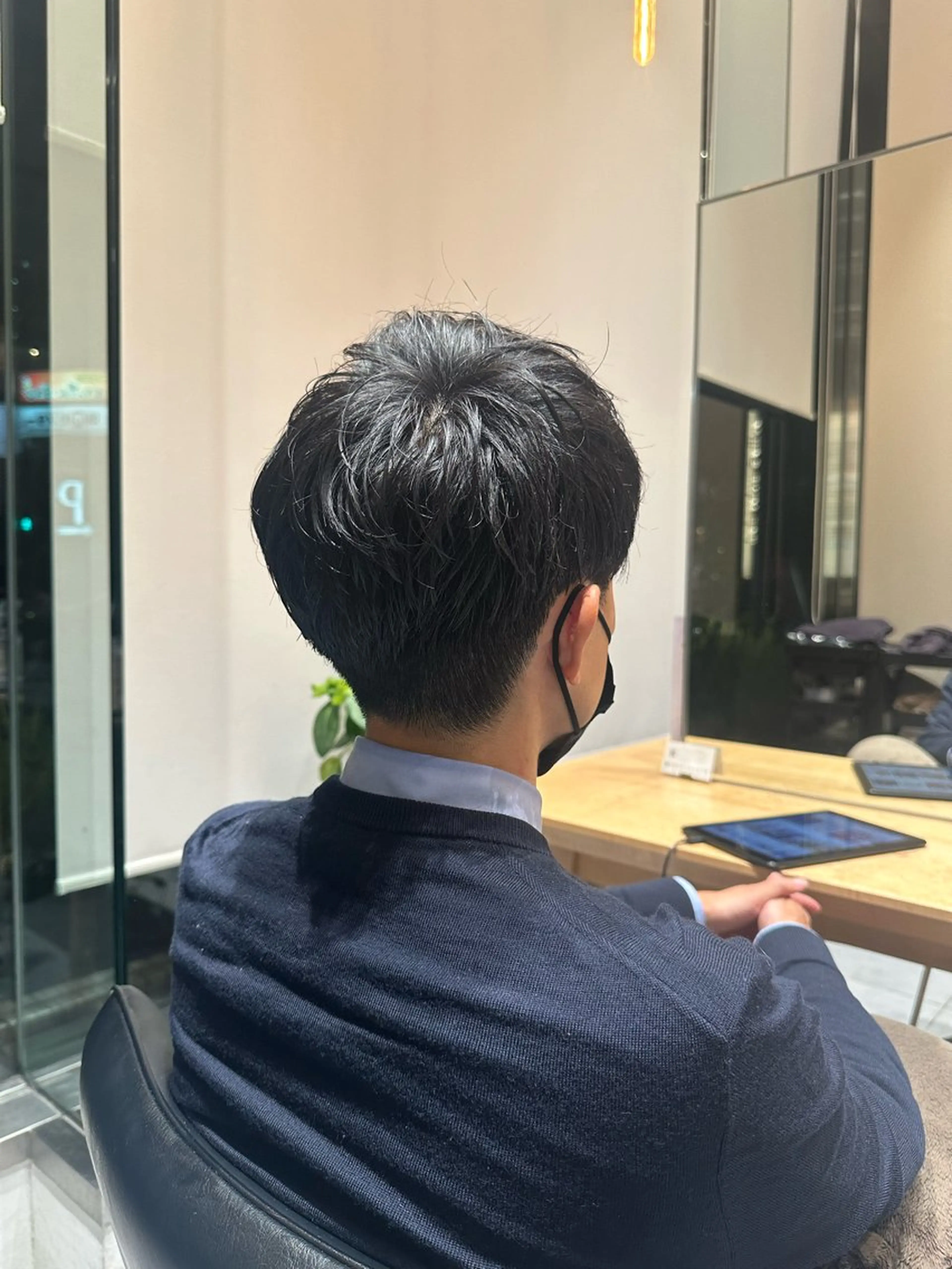 メンズ 透ける艶カラー💎 ミオのヘアスタイル