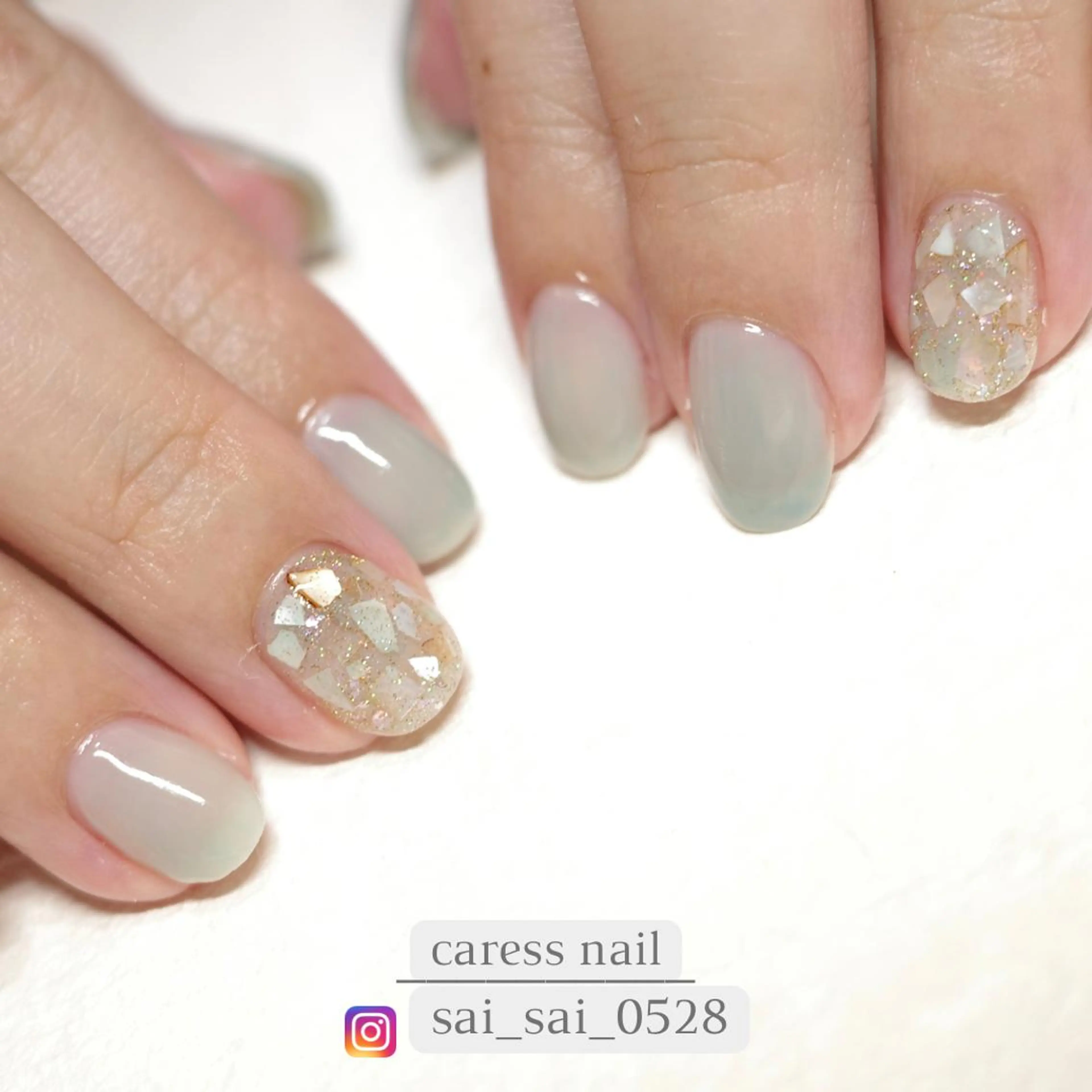 ネイル アートネイル caress nail カレスネイル 代々木上原所属・カレスネイル さいのネイルデザイン