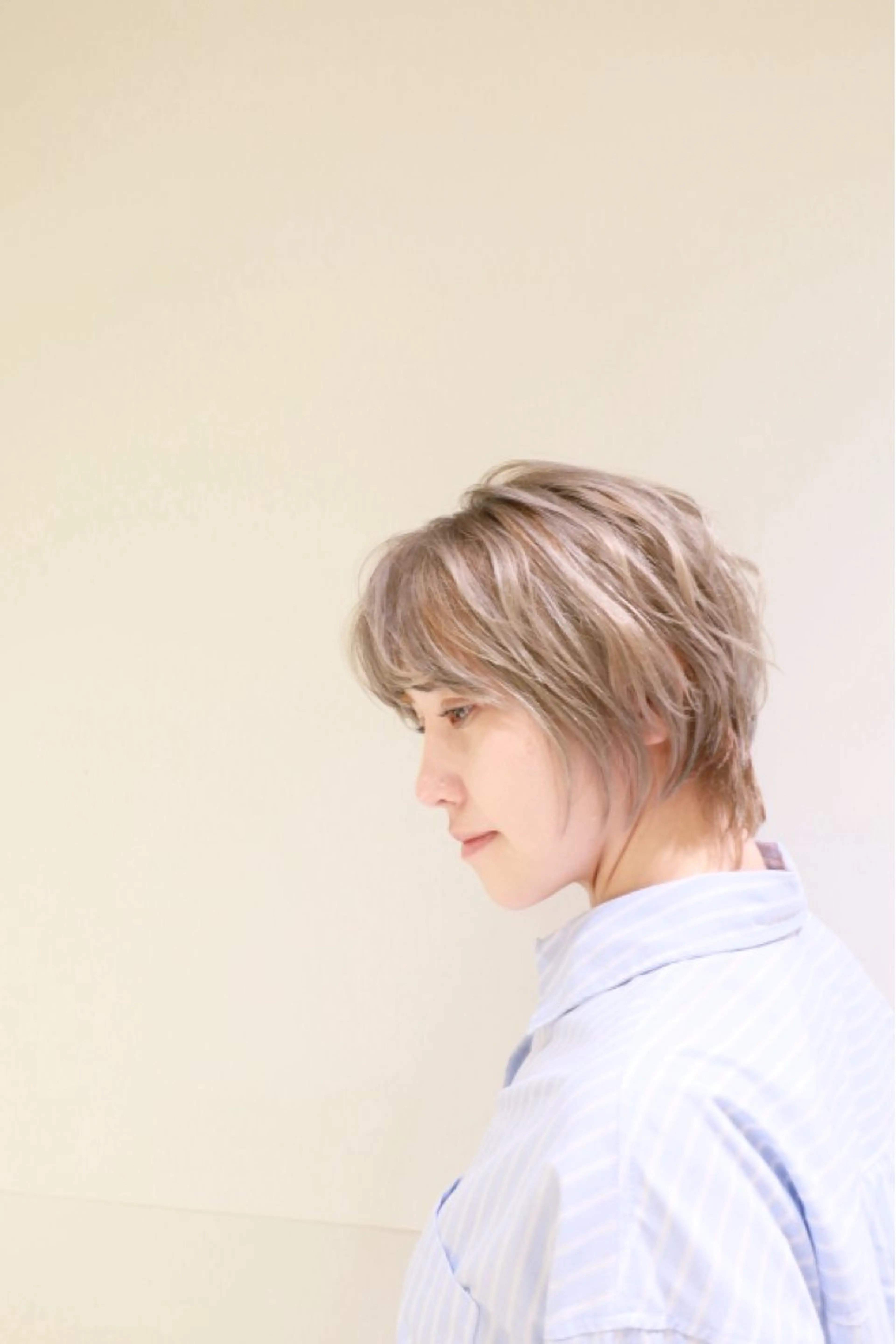 ショート カラー カット SALOWIN大宮東口店所属・骨格補正カット✂︎ 🌟菅野陽介🌟のヘアスタイル