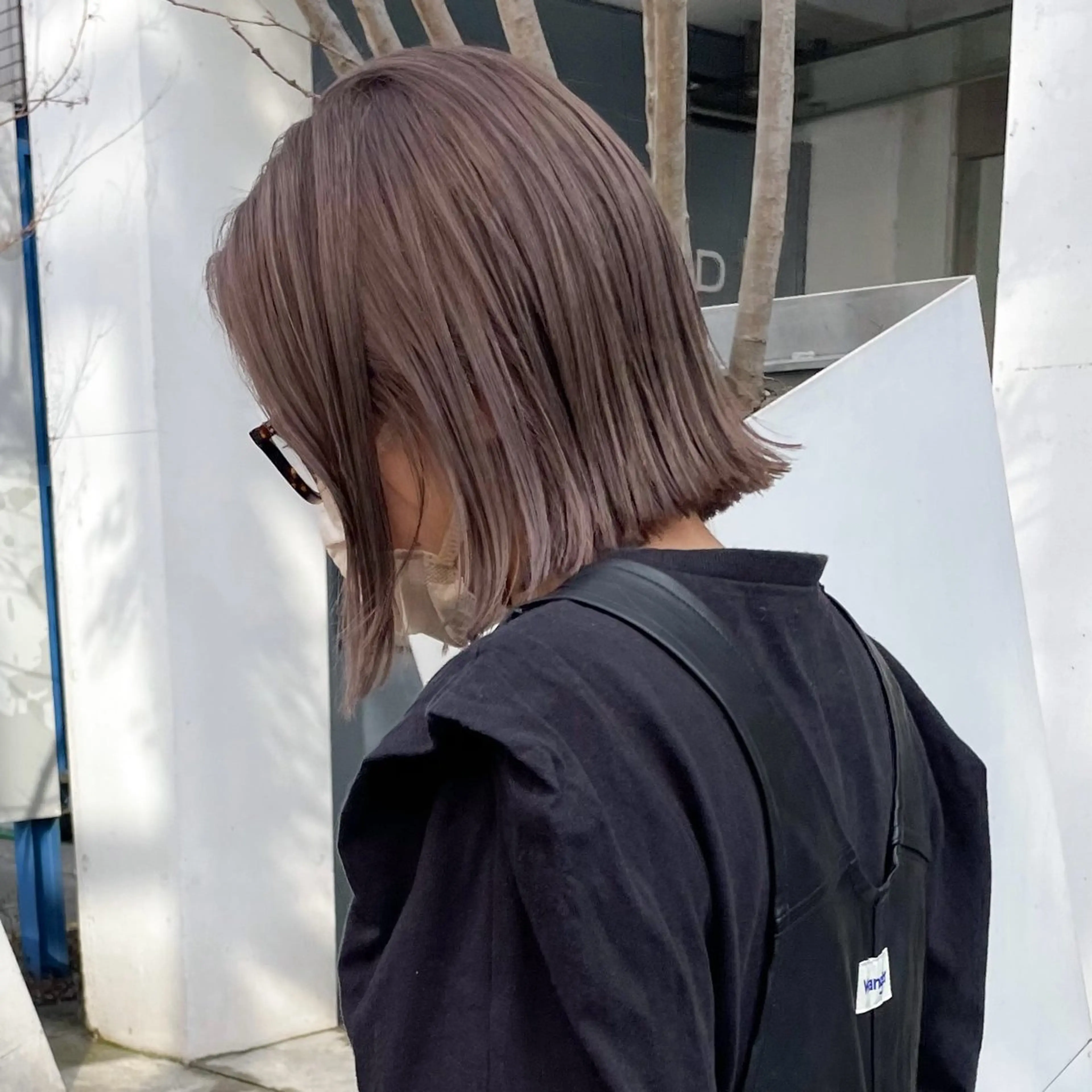 ショート カラー 艶カラー×似合わせ カットshihomiのヘアスタイル