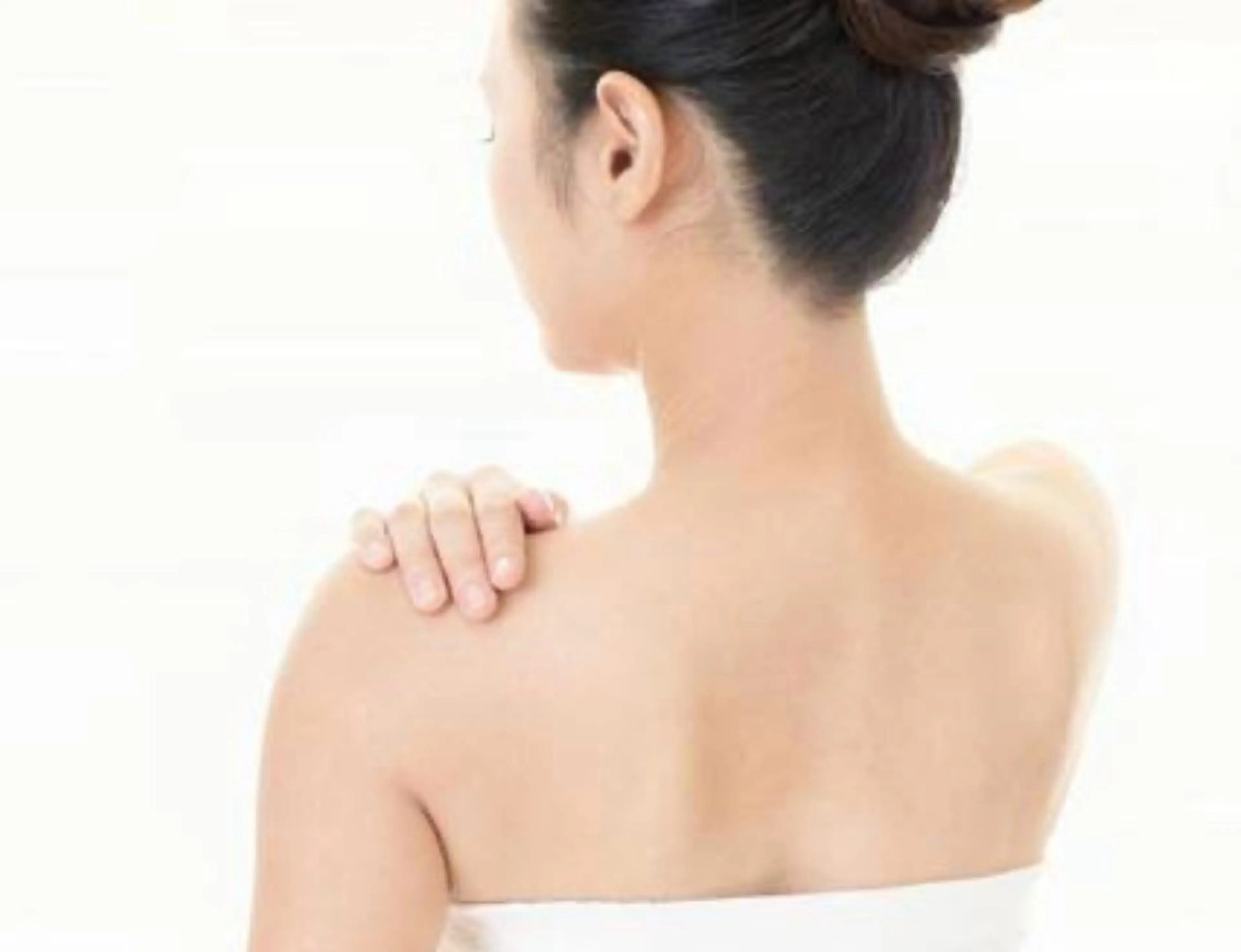 背中上部（背中半分）ワックス脱毛の写真
