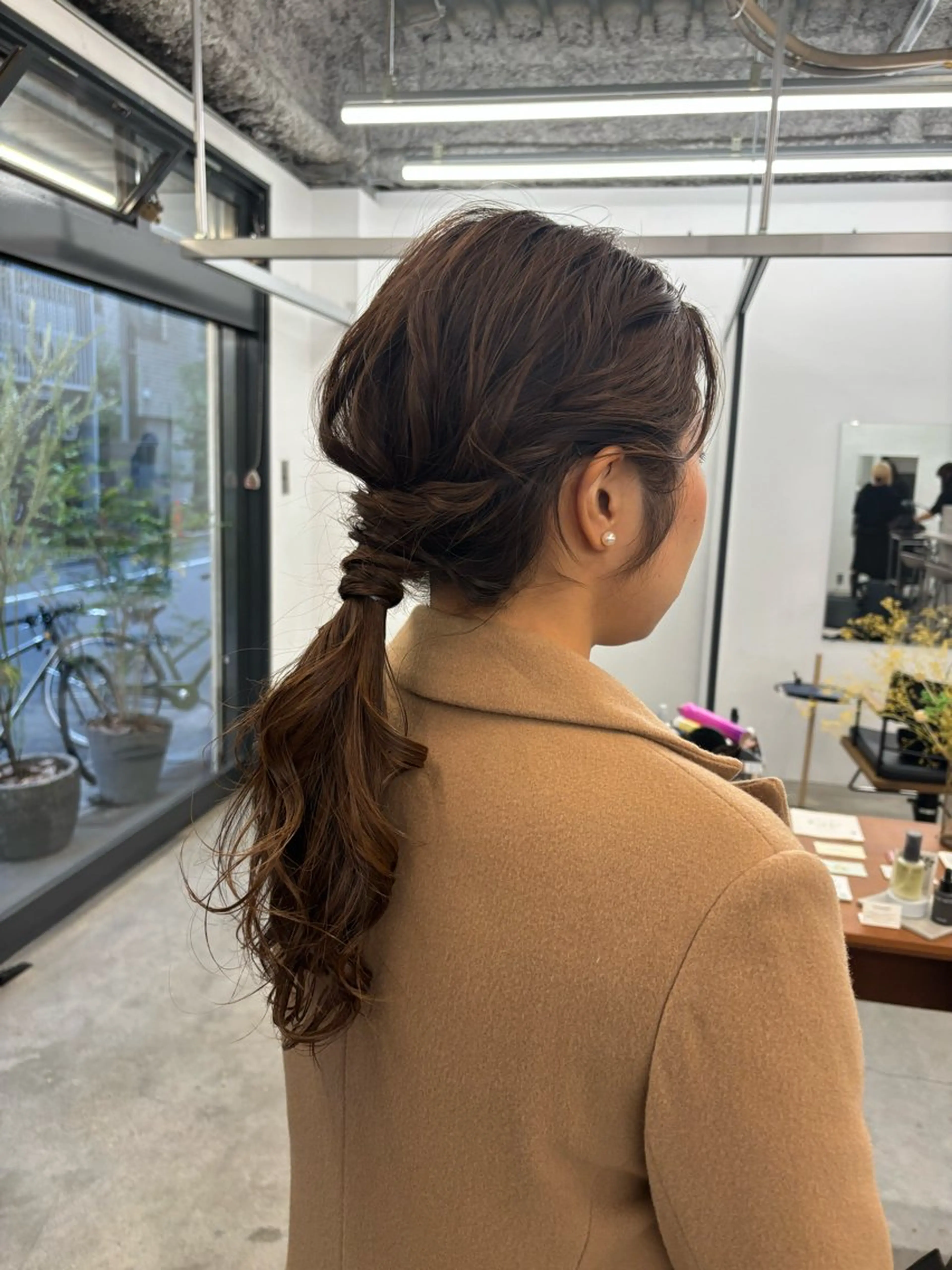 ヘアアレンジ ヘアセット 顔周りカット/透明感 カラー/rioのヘアスタイル