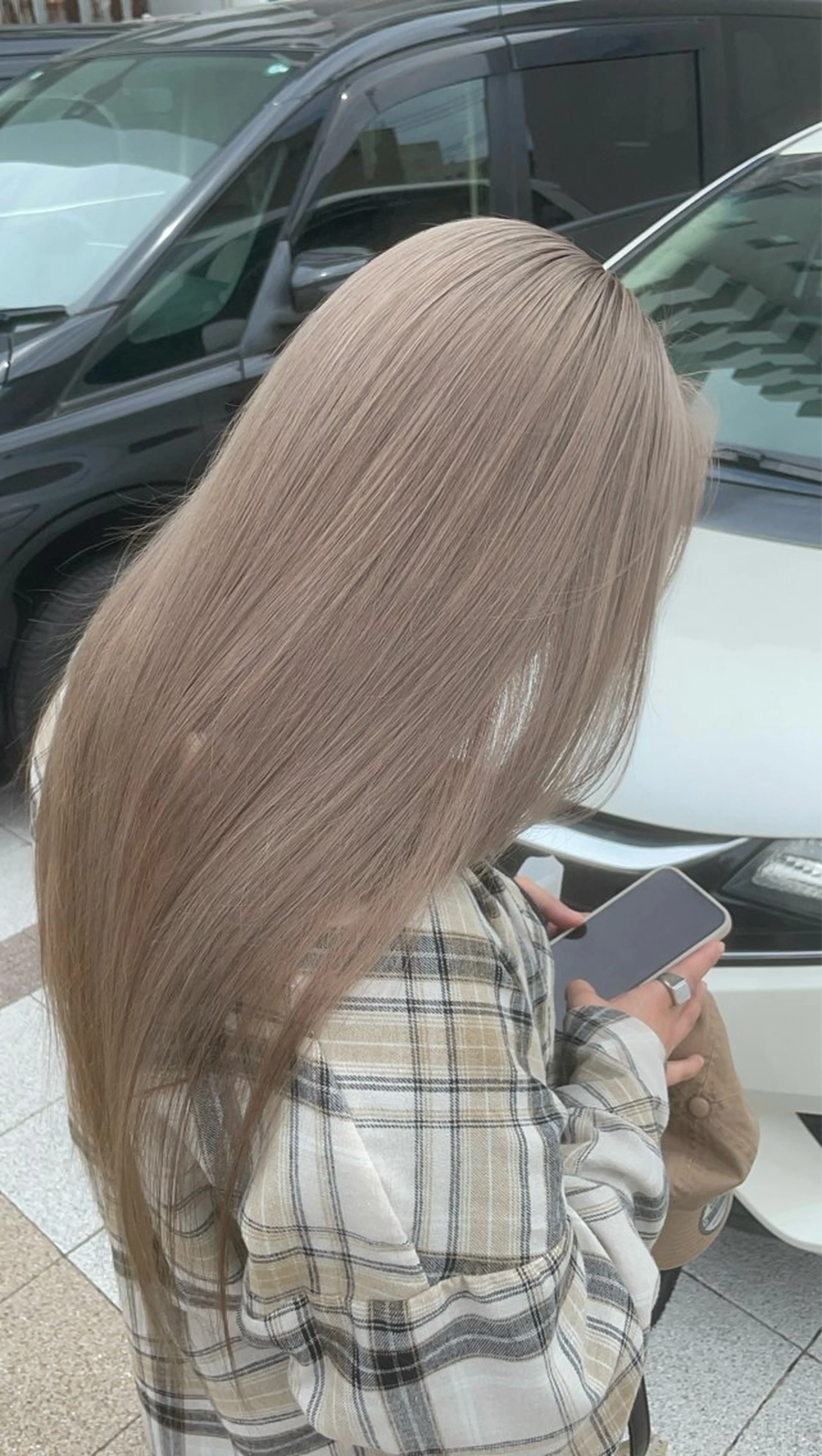 ロング カラー B.Chance カラーリスト　ペーのヘアスタイル