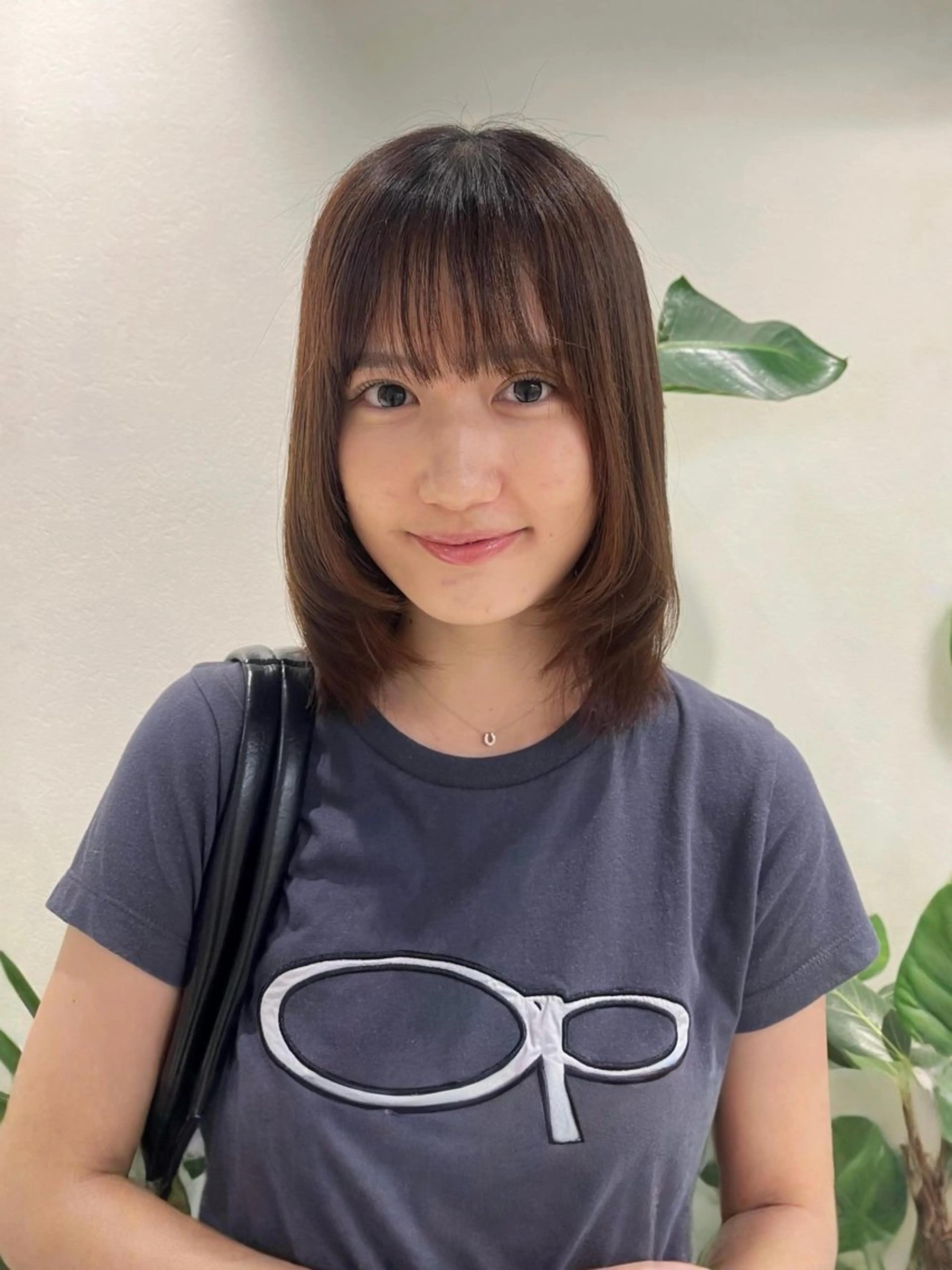 ミディアム ヘアカラー トリートメント アレンジ/レトロパー マ🌀/眉/Onのヘアスタイル