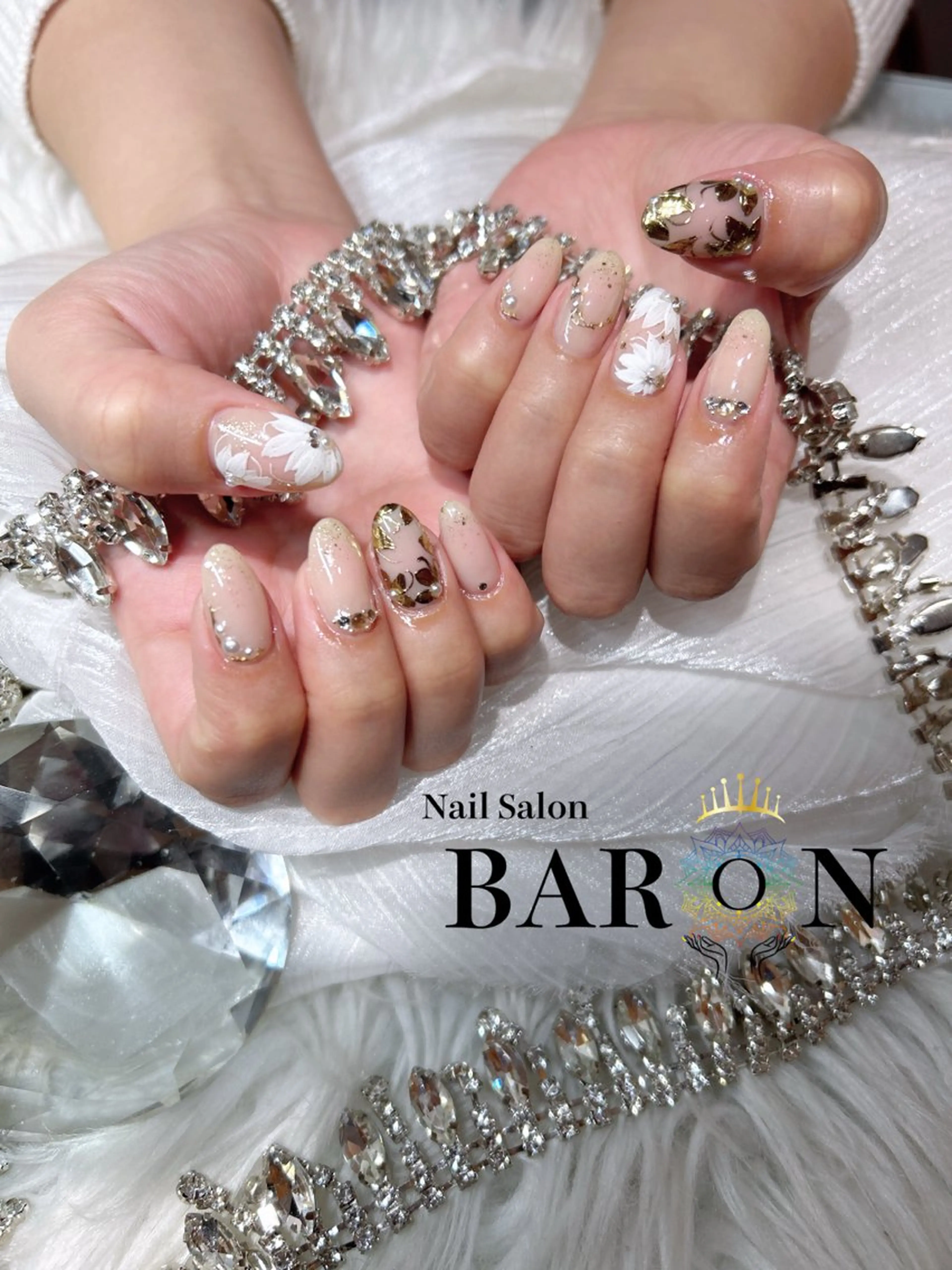 ネイル ハンドネイル BARON MEGUMIのネイルデザイン