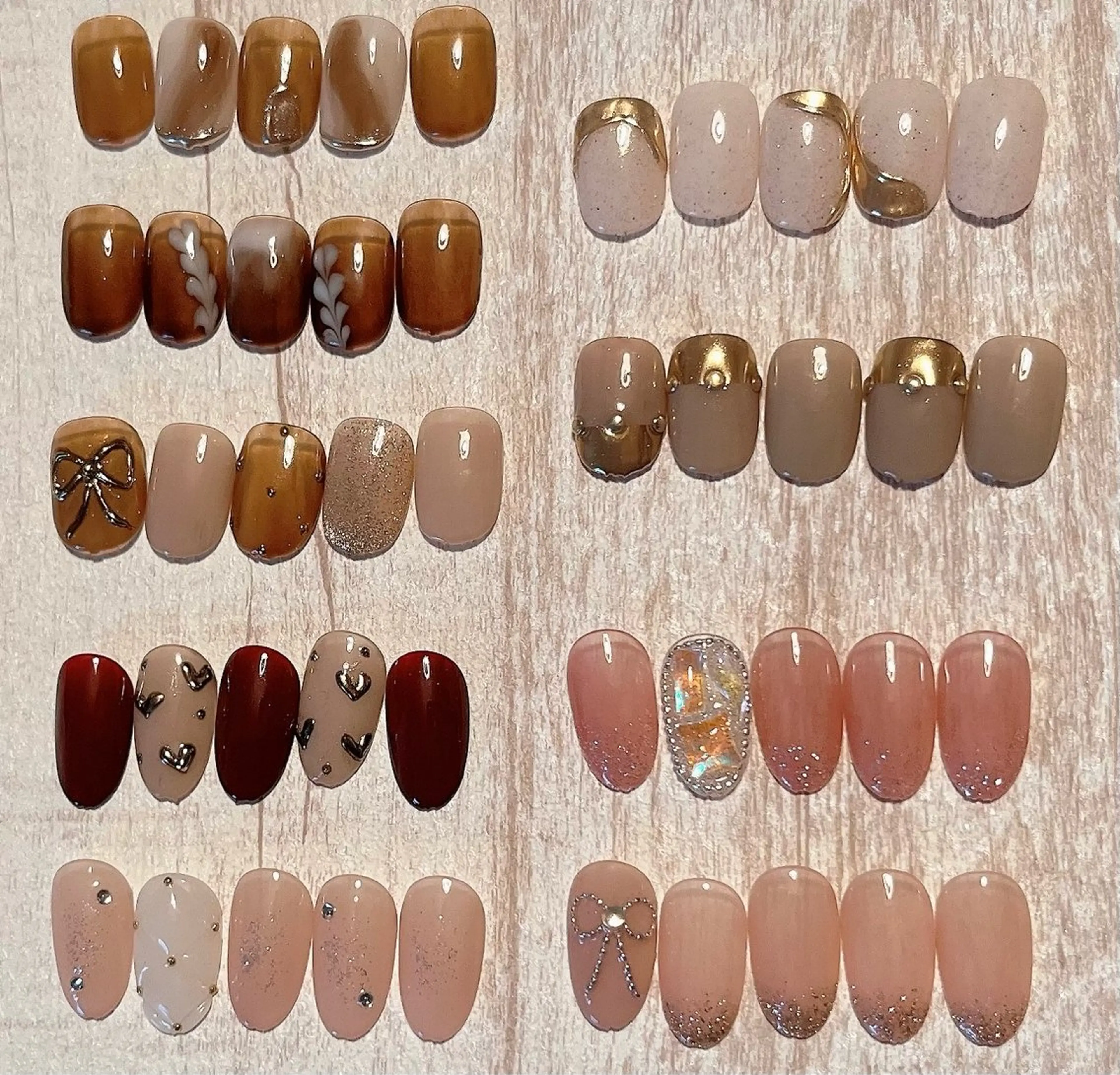 🉐トレンドネイル🌈定額デザイン＋甘皮ケア＋保湿オイルの写真