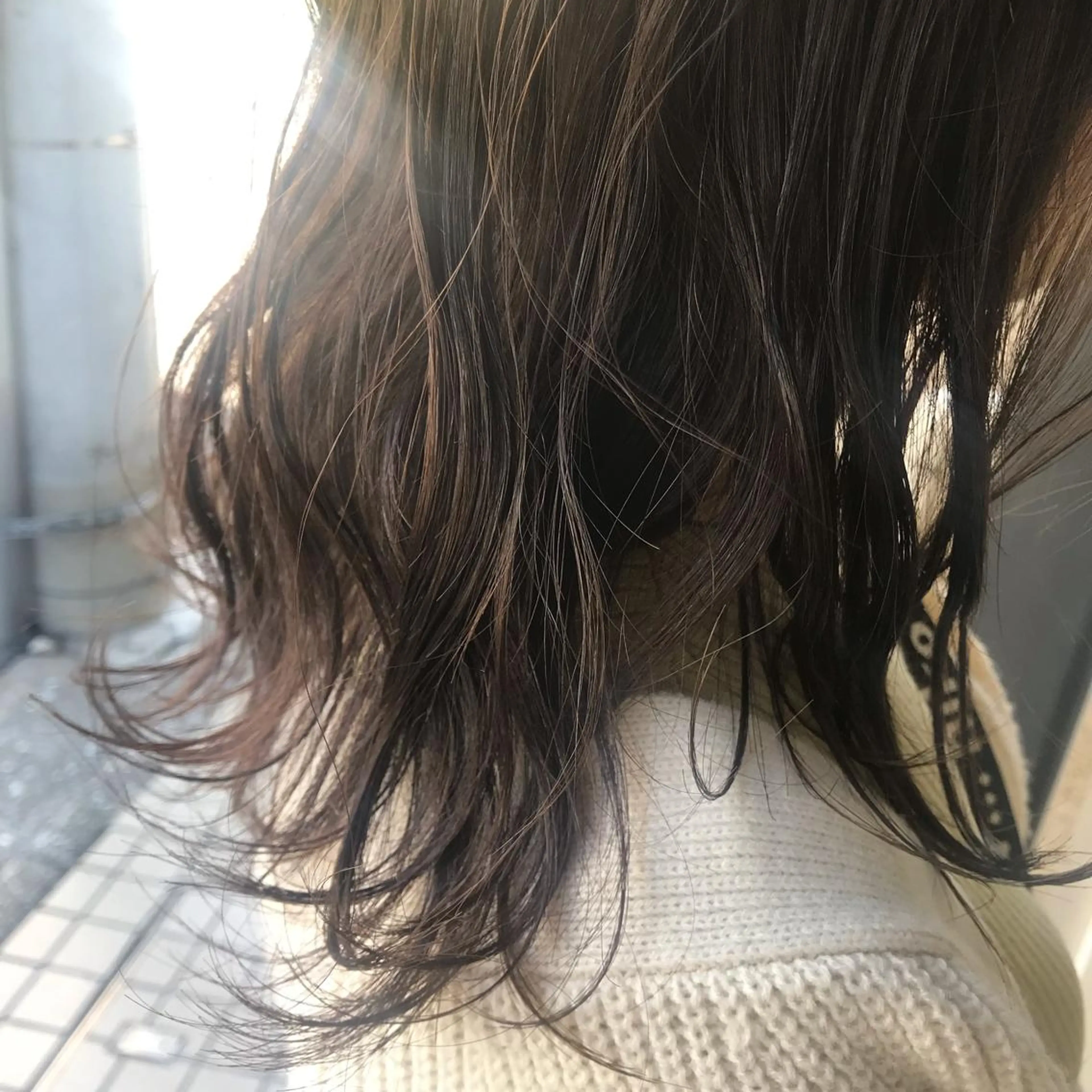 ミディアム カラー 透明感カラー HAIR.RIMA所属・鎌田 愛のヘアスタイル