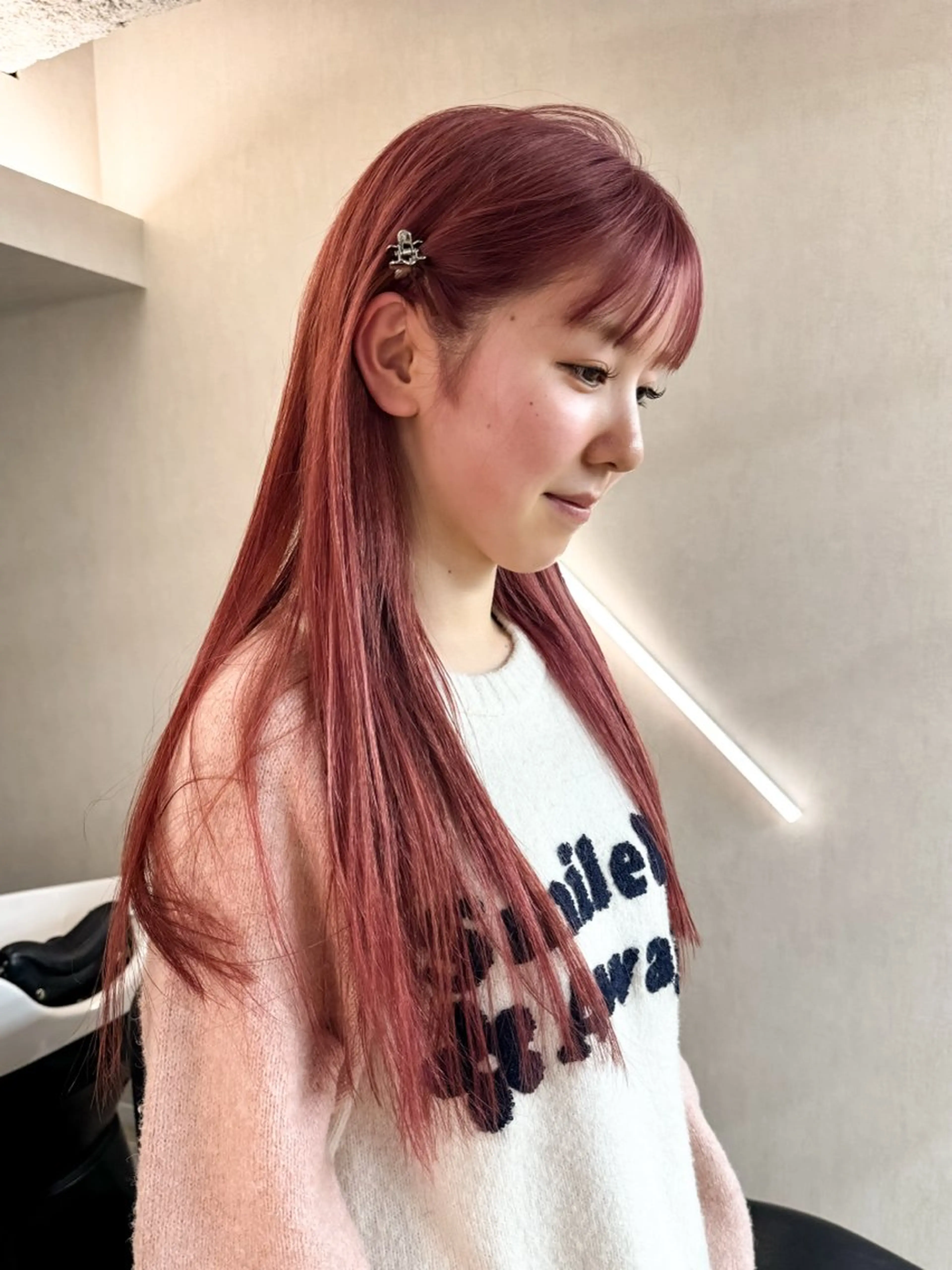 ロング kiji所属・kiji NAHO/ パーマ／久屋大通のヘアスタイル