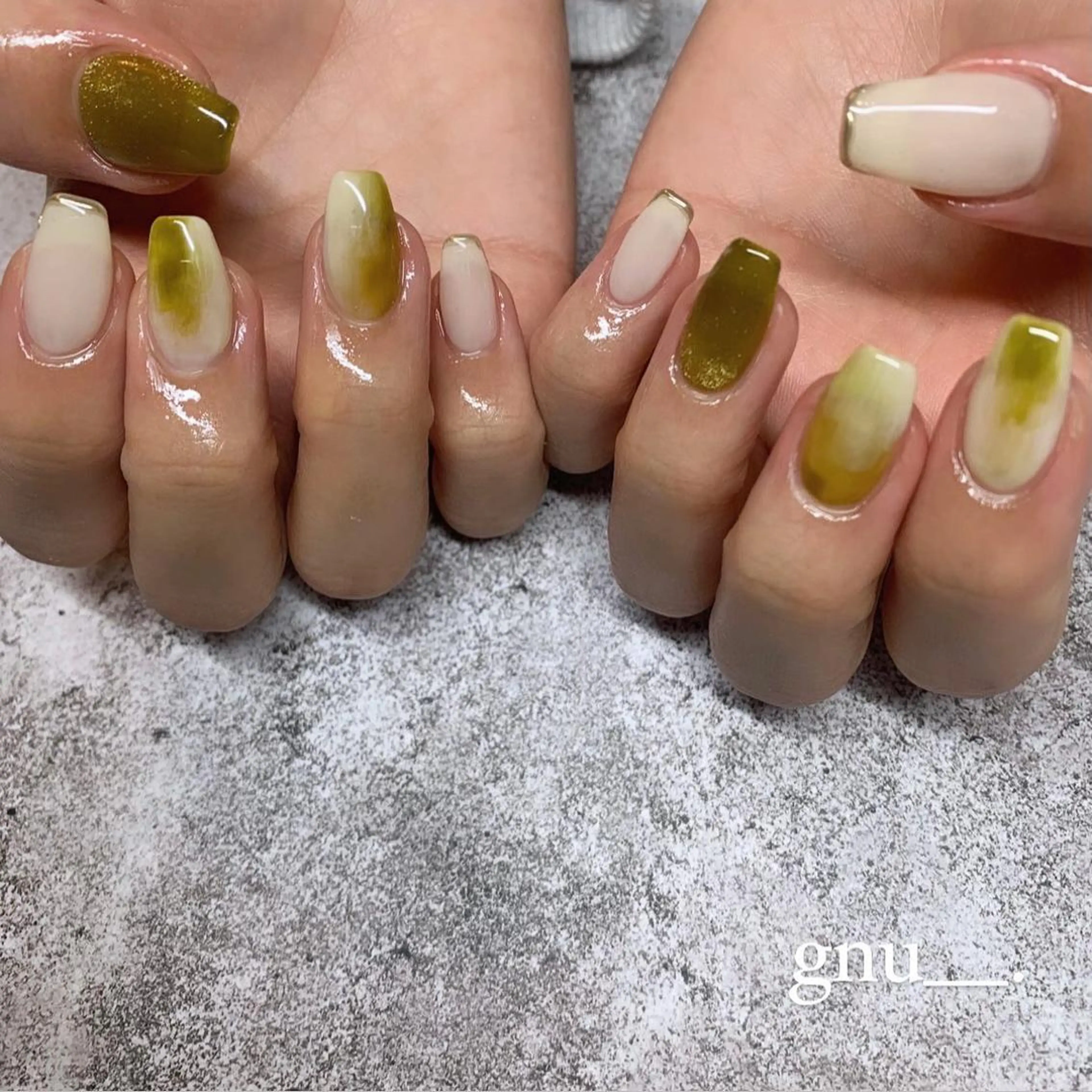 ネイル ハンドネイル gnu__. nailのネイルデザイン