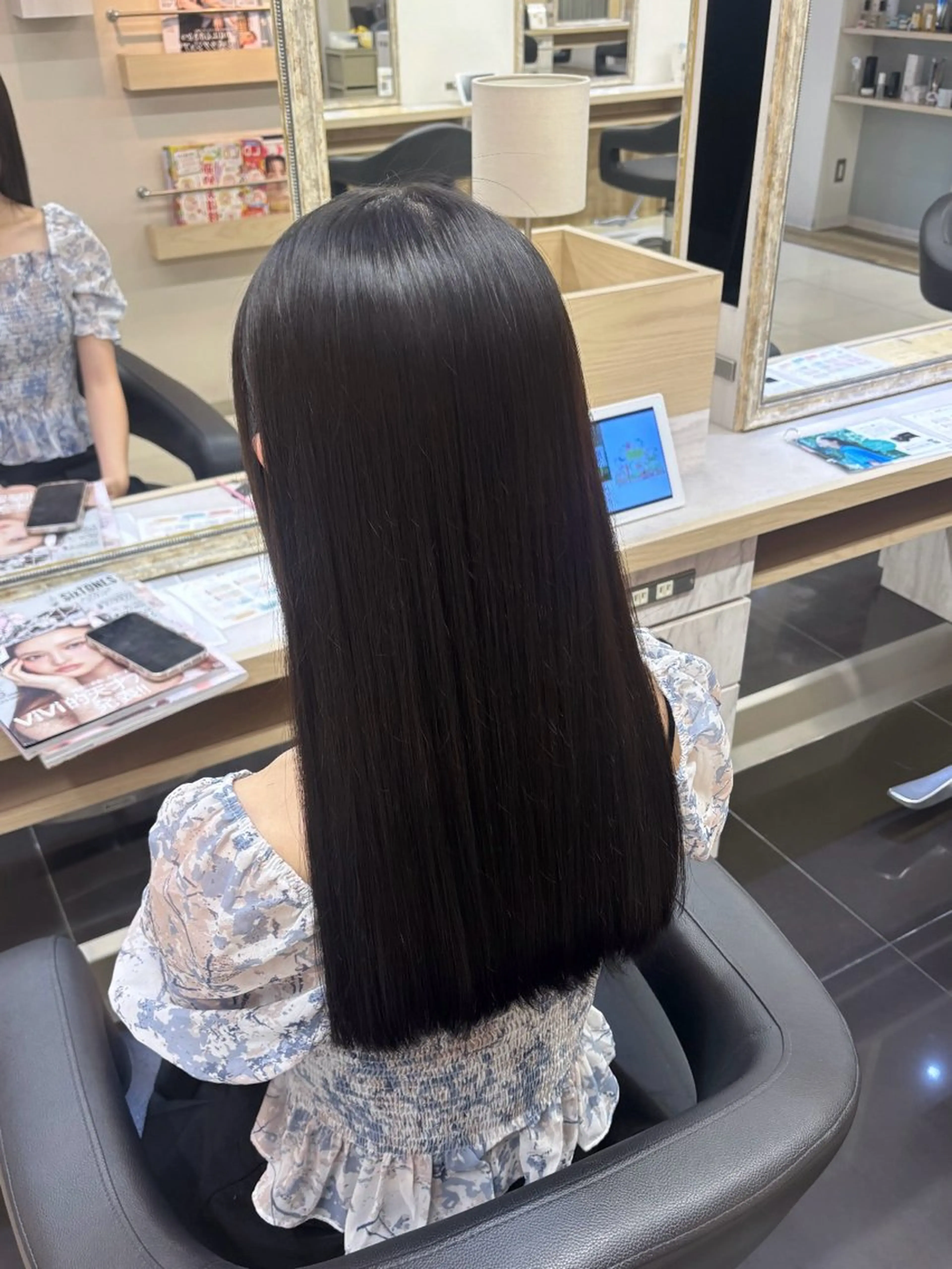 梶山 愛夢のヘアスタイル