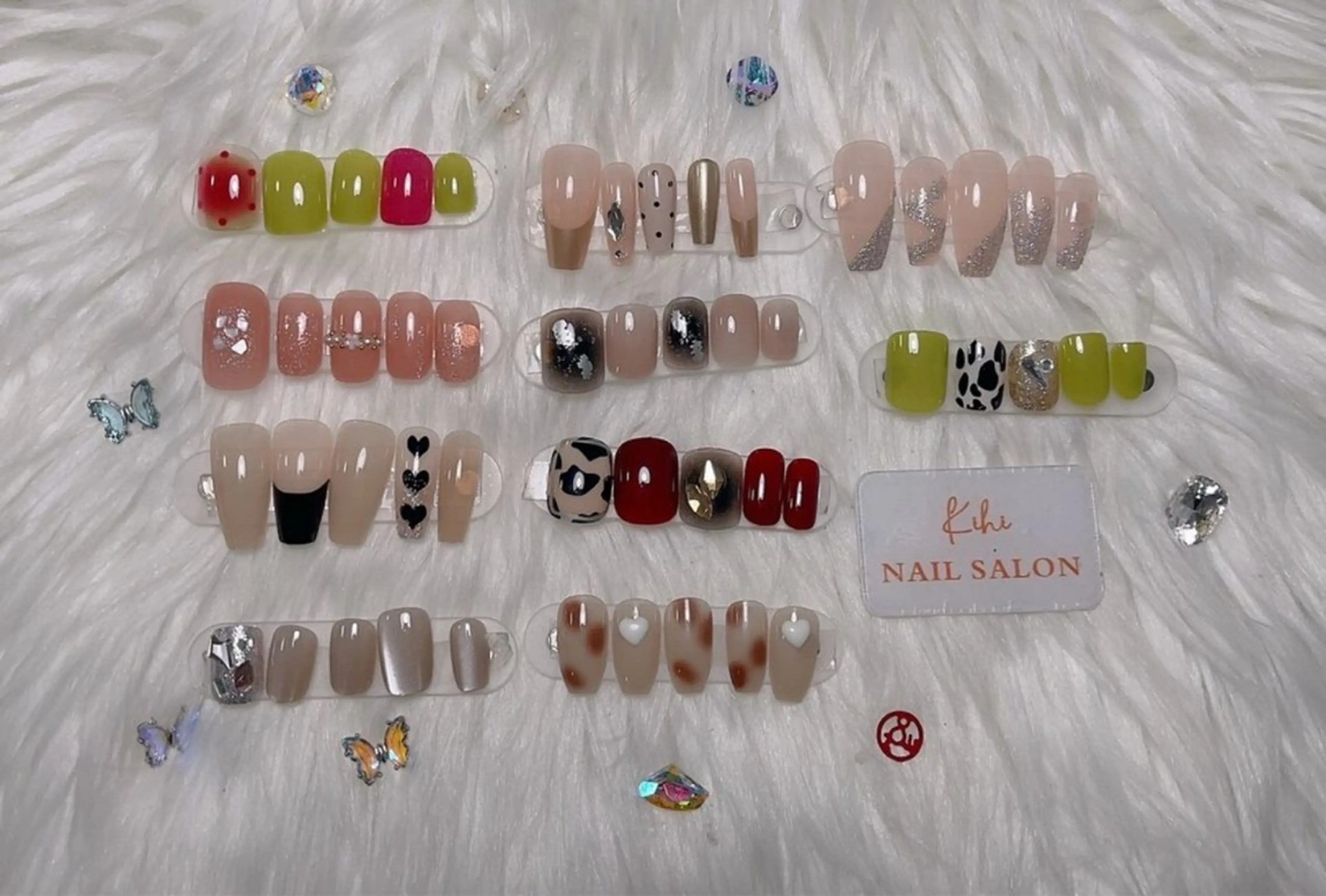 ネイル アートネイル フレンチネイル ジェルネイル グラデーション 韓国ネイル 村中 ハナのネイルデザイン