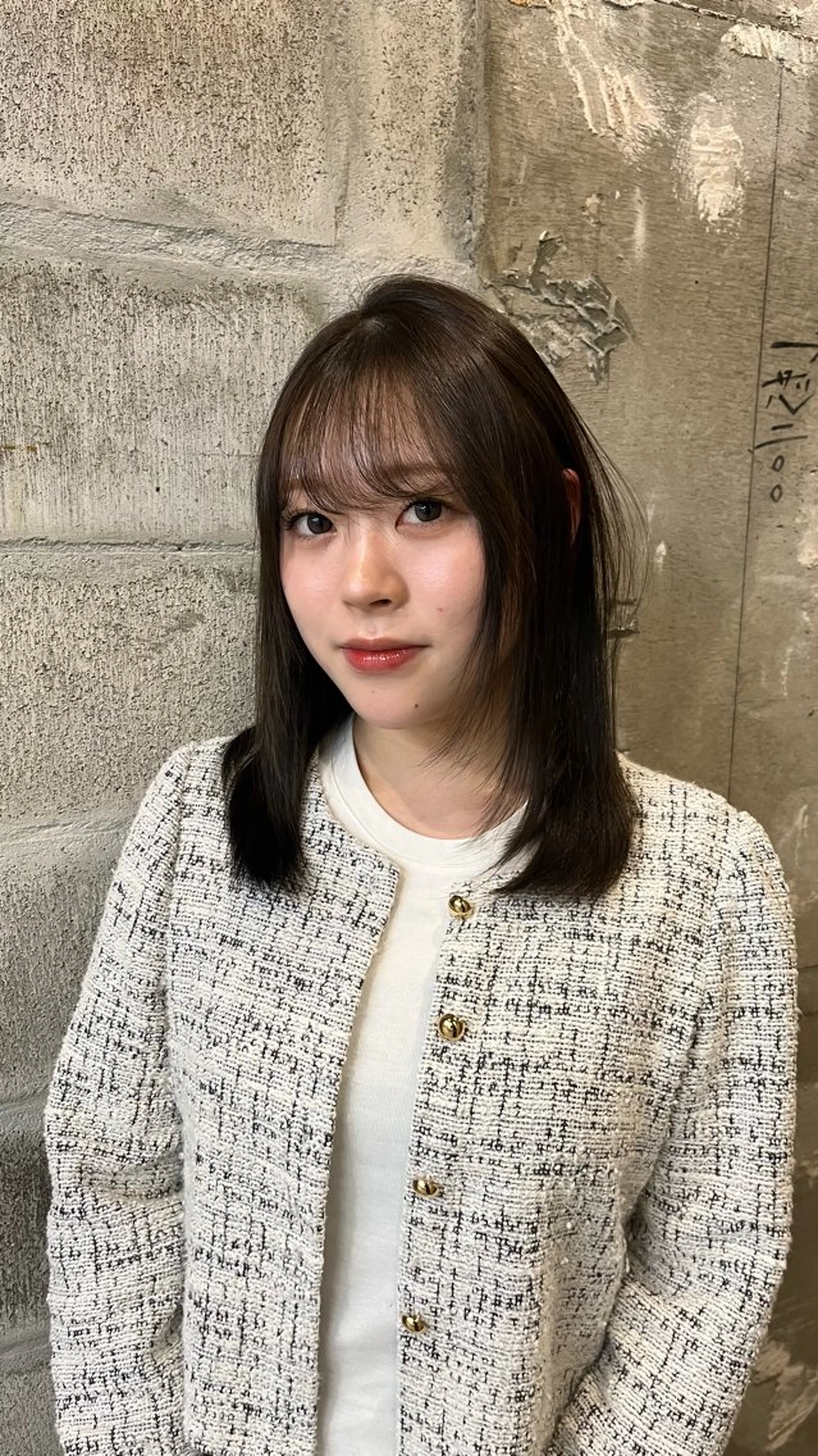 セミロング ヘアカラー riko／ SYS by fitのヘアスタイル