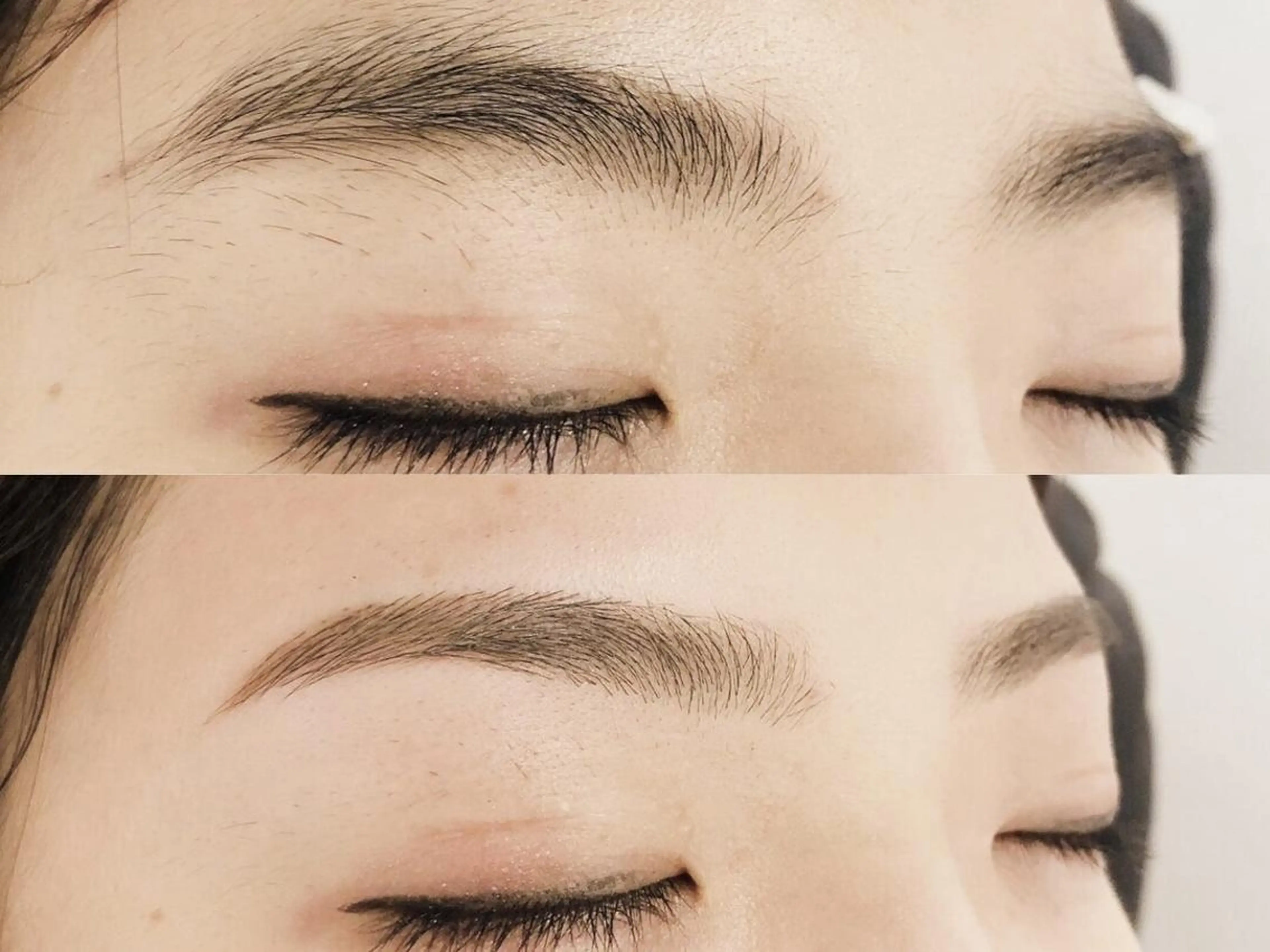 アイブロウ eyeHbe YURIのヘアスタイル